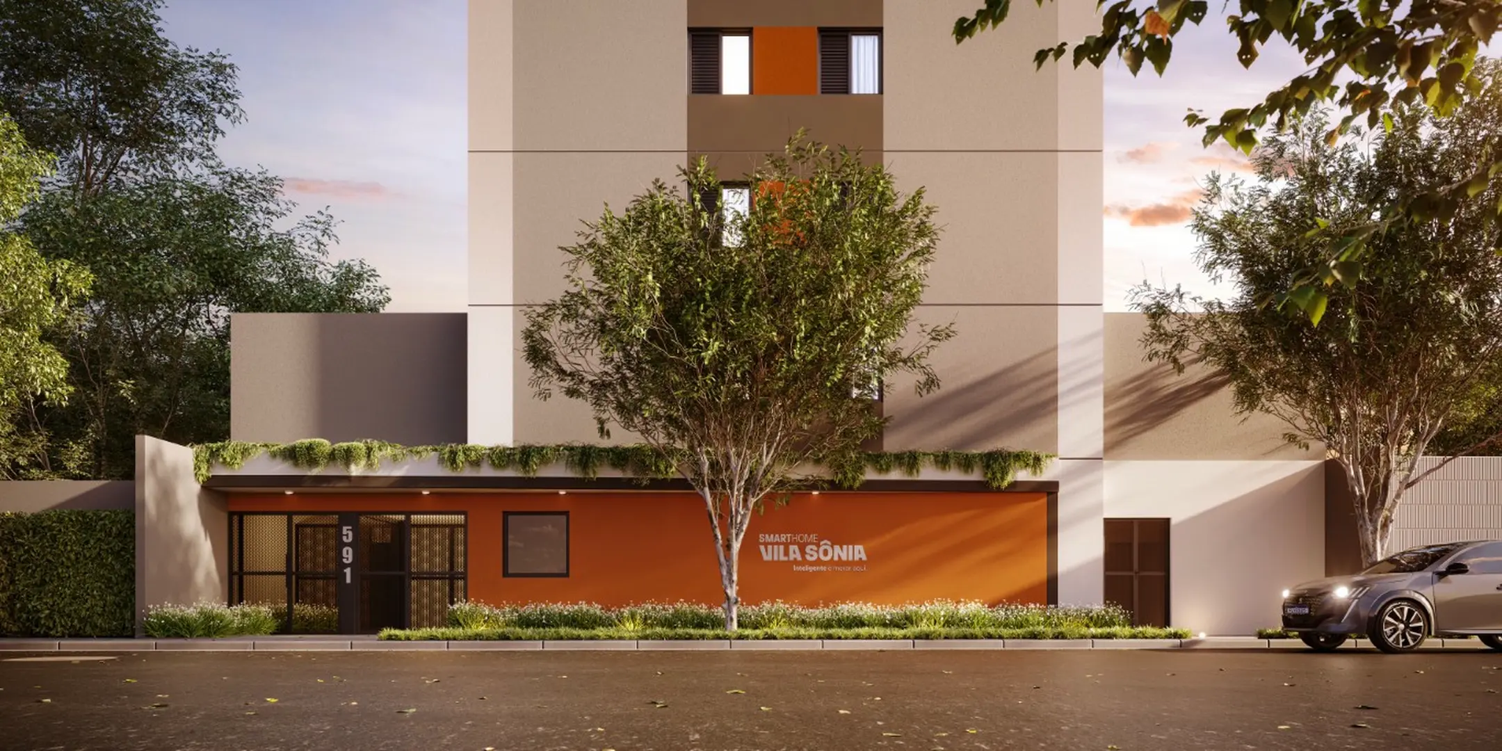 Fachada Smarthome Vila Sônia – Vila Sonia