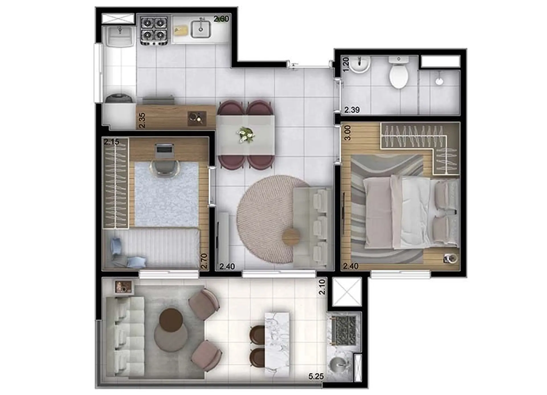 Planta 2 – Sphera Panamby Club