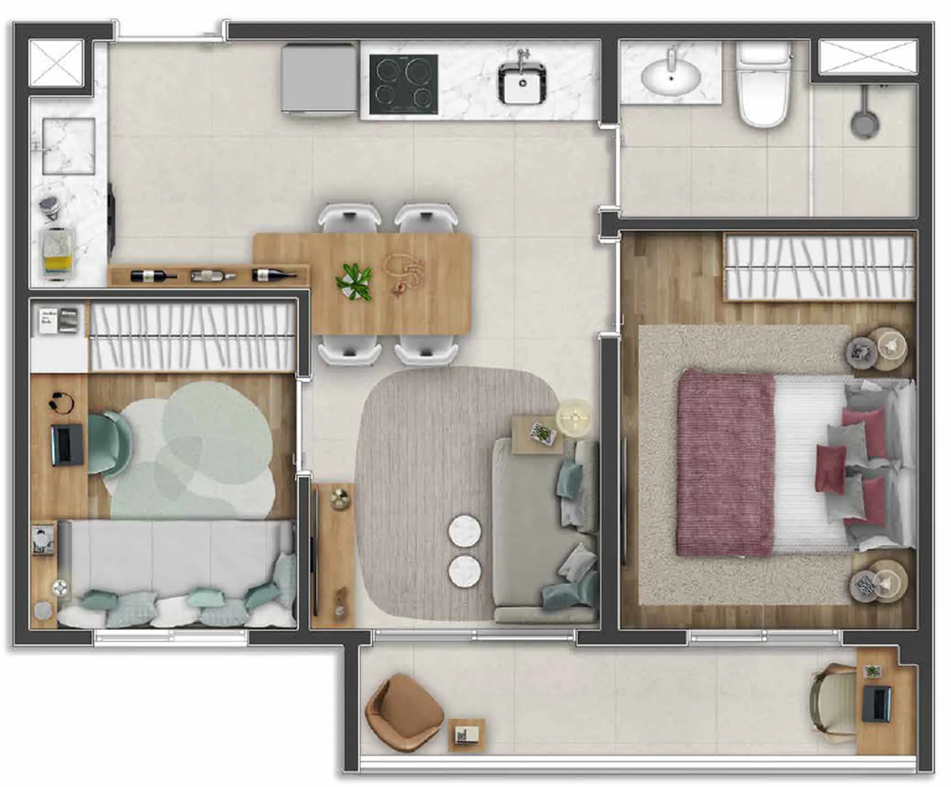 Planta 3 – TAG Jardim Guedala