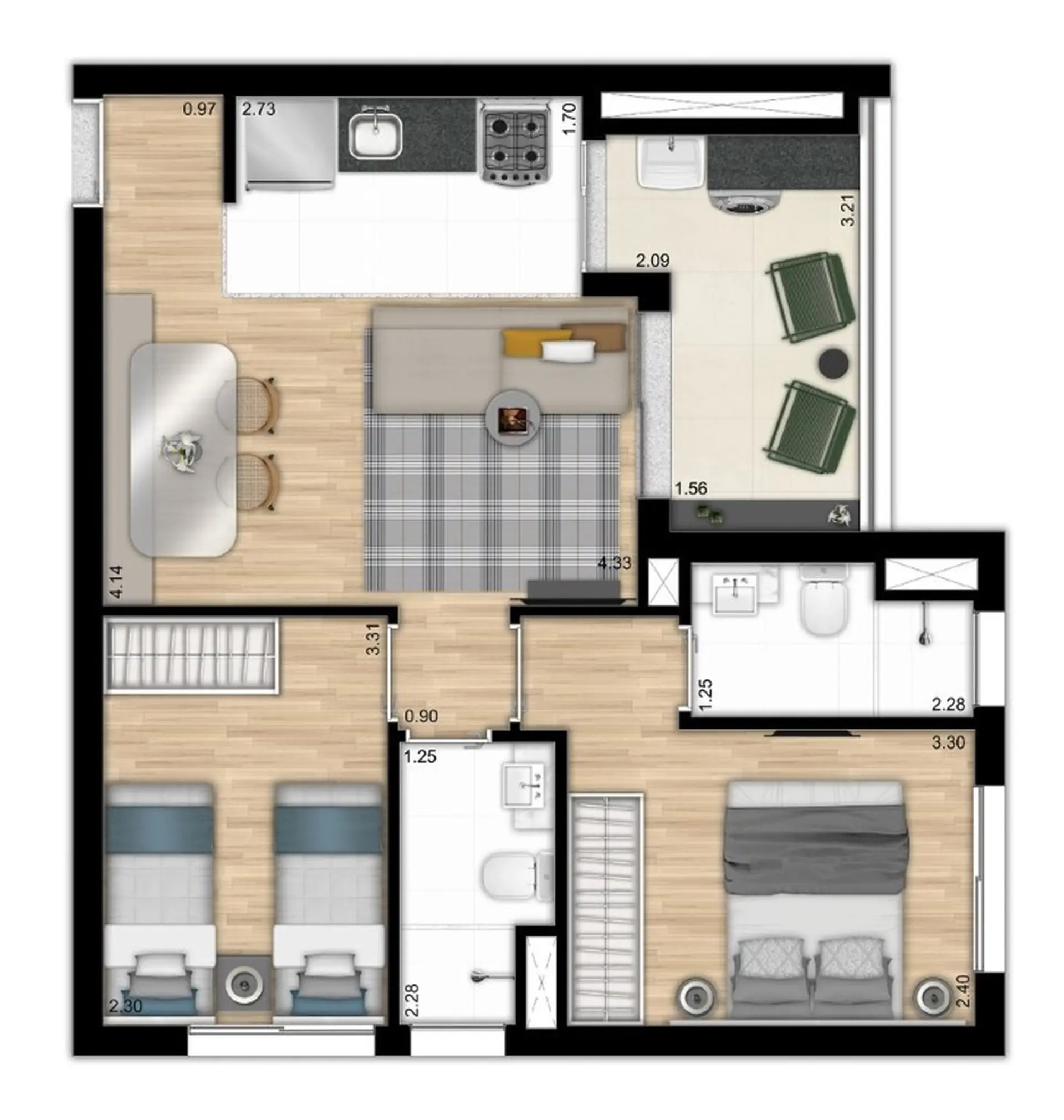 Planta 2 – The Collection Paulista