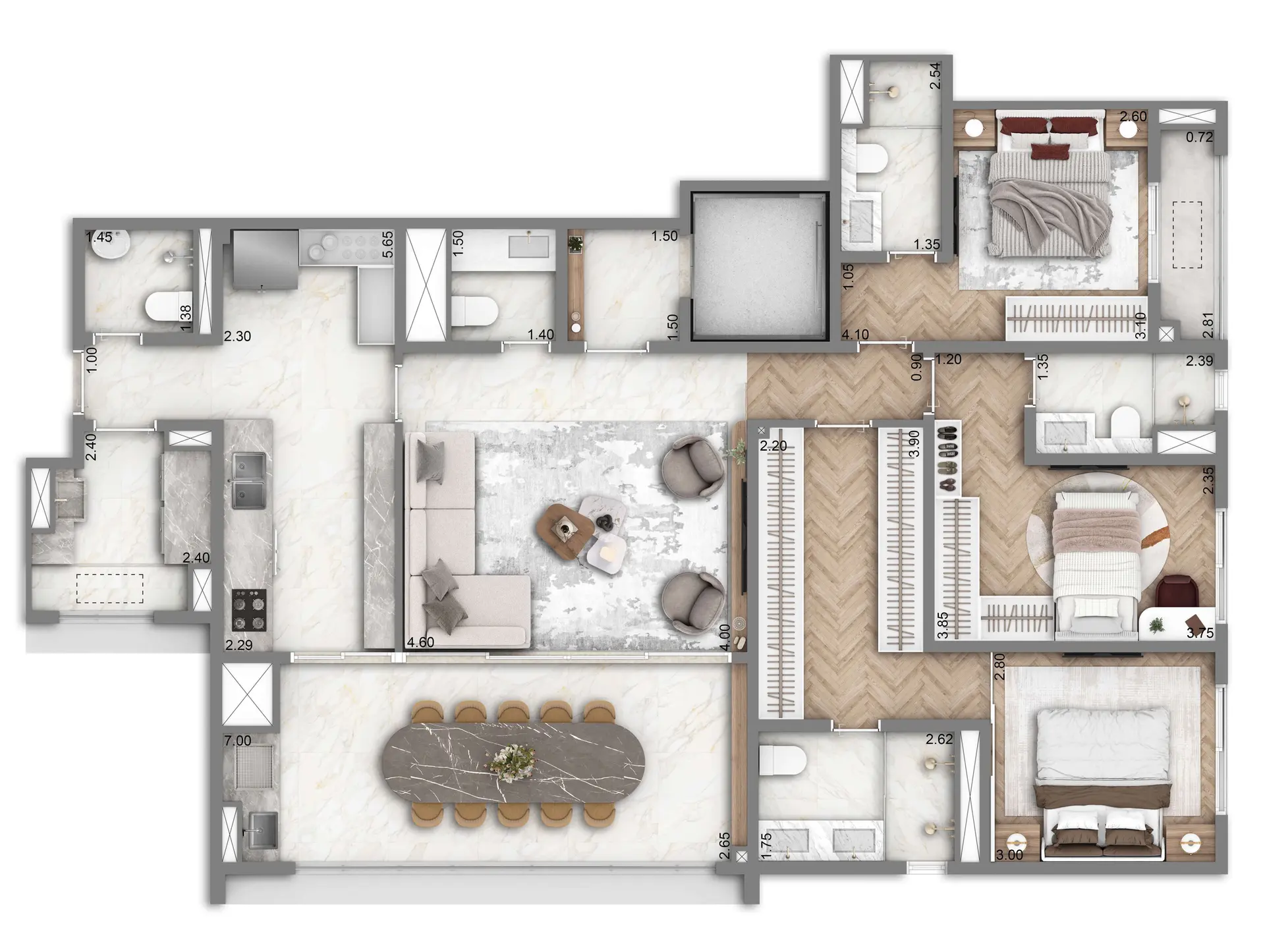 Planta 4 – The Grand Residence