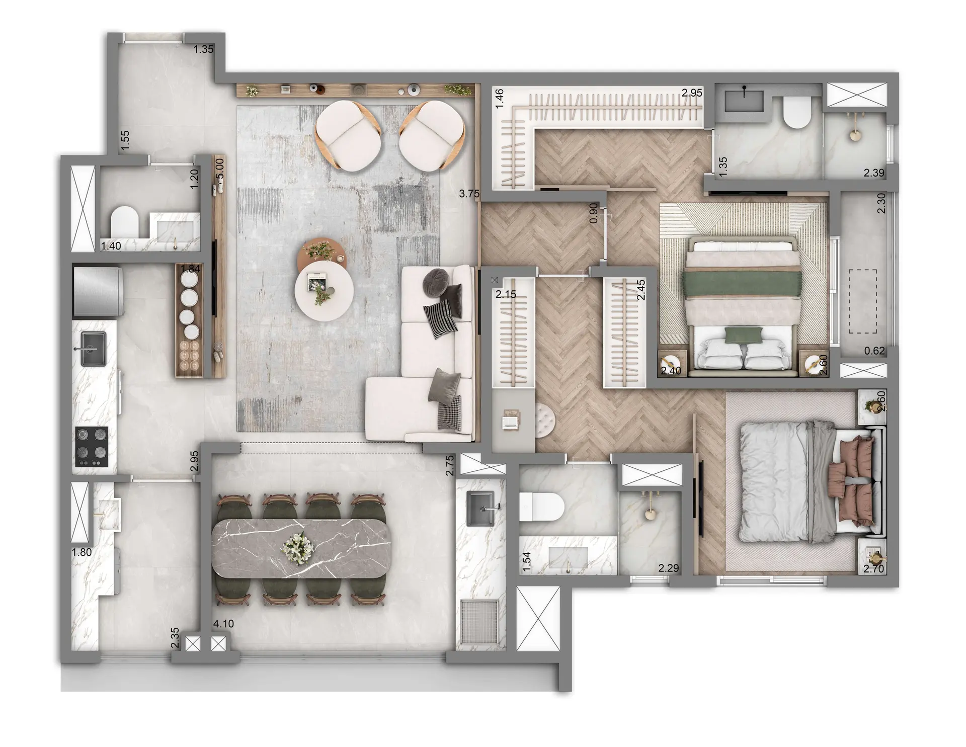 Planta 3 – The Grand Residence
