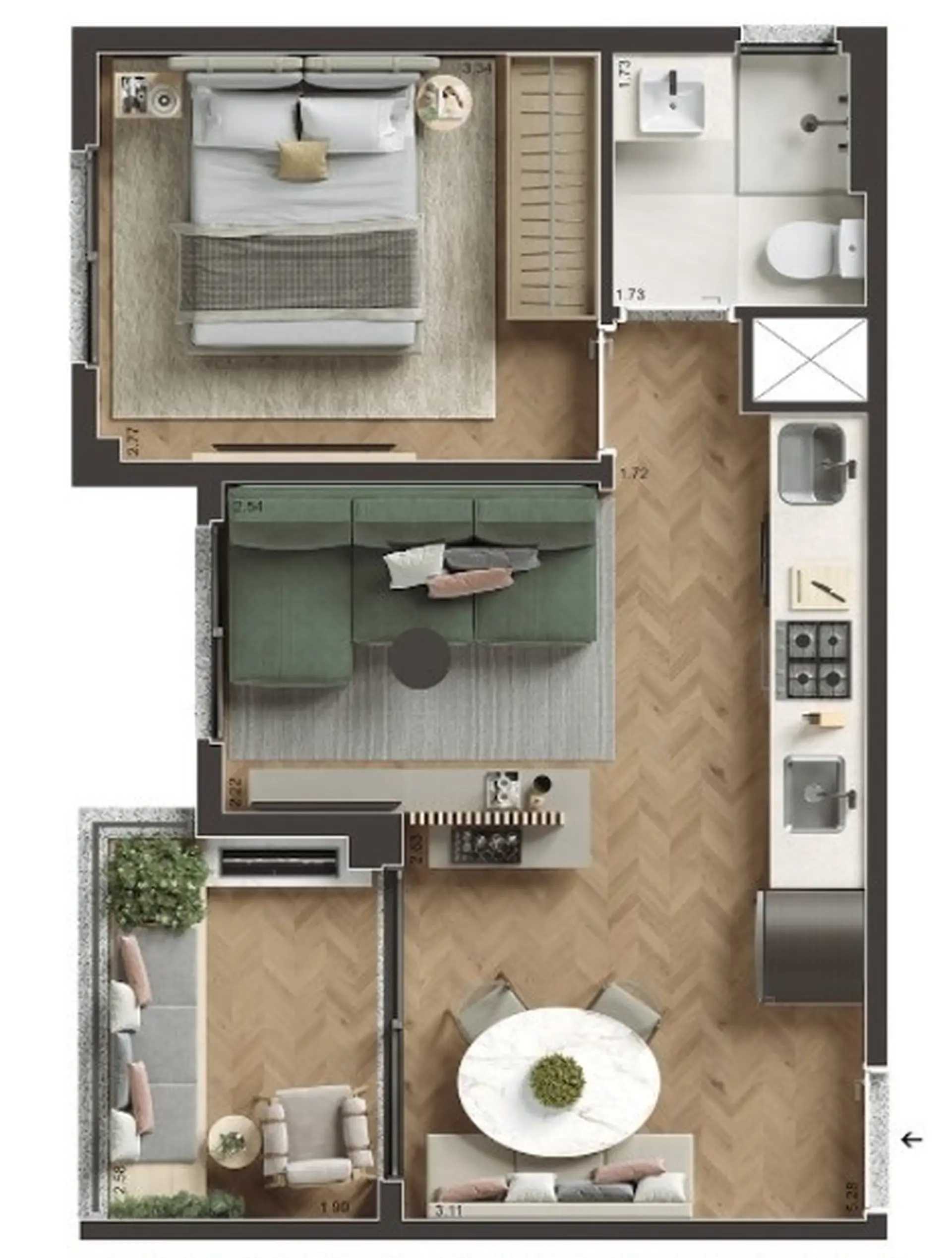 Planta 4 – Today Centro