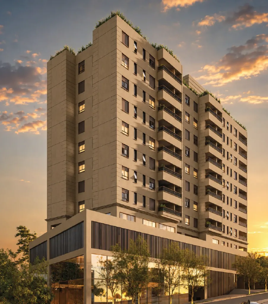 Fachada do empreendimento Town EAS