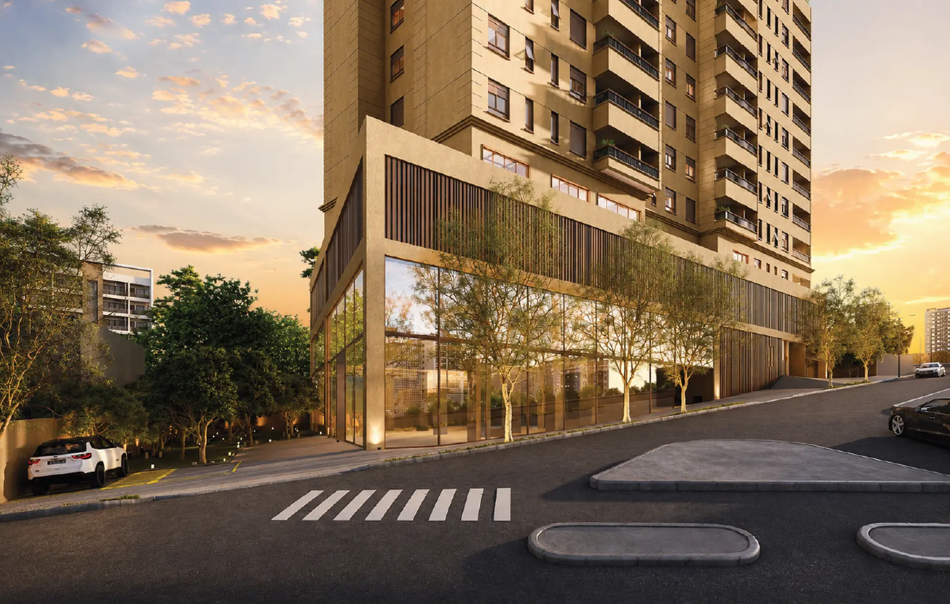 Fachada Town EAS – Vila Andrade