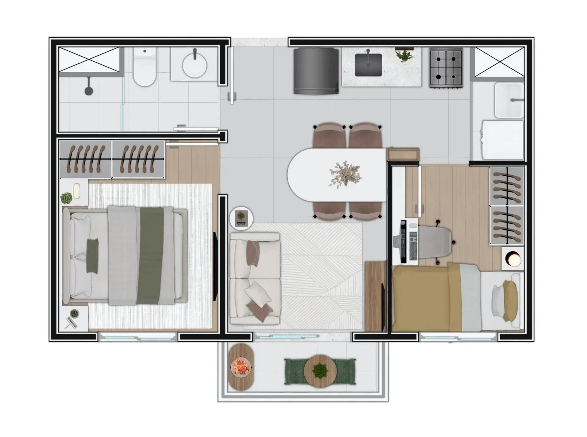 Planta 2 – Twist Alto da Mooca