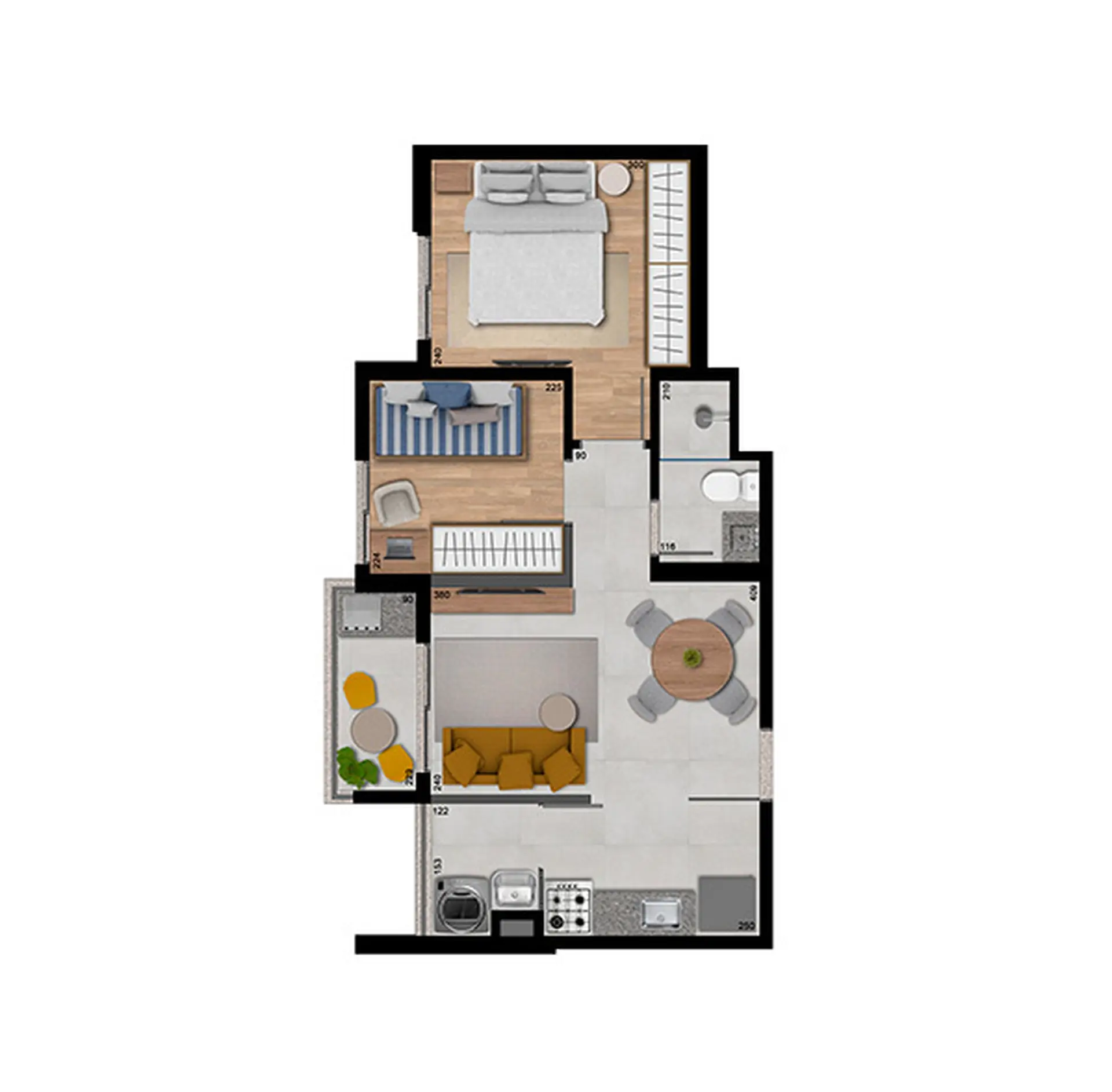 Planta 2 – Up Jardim Prudência