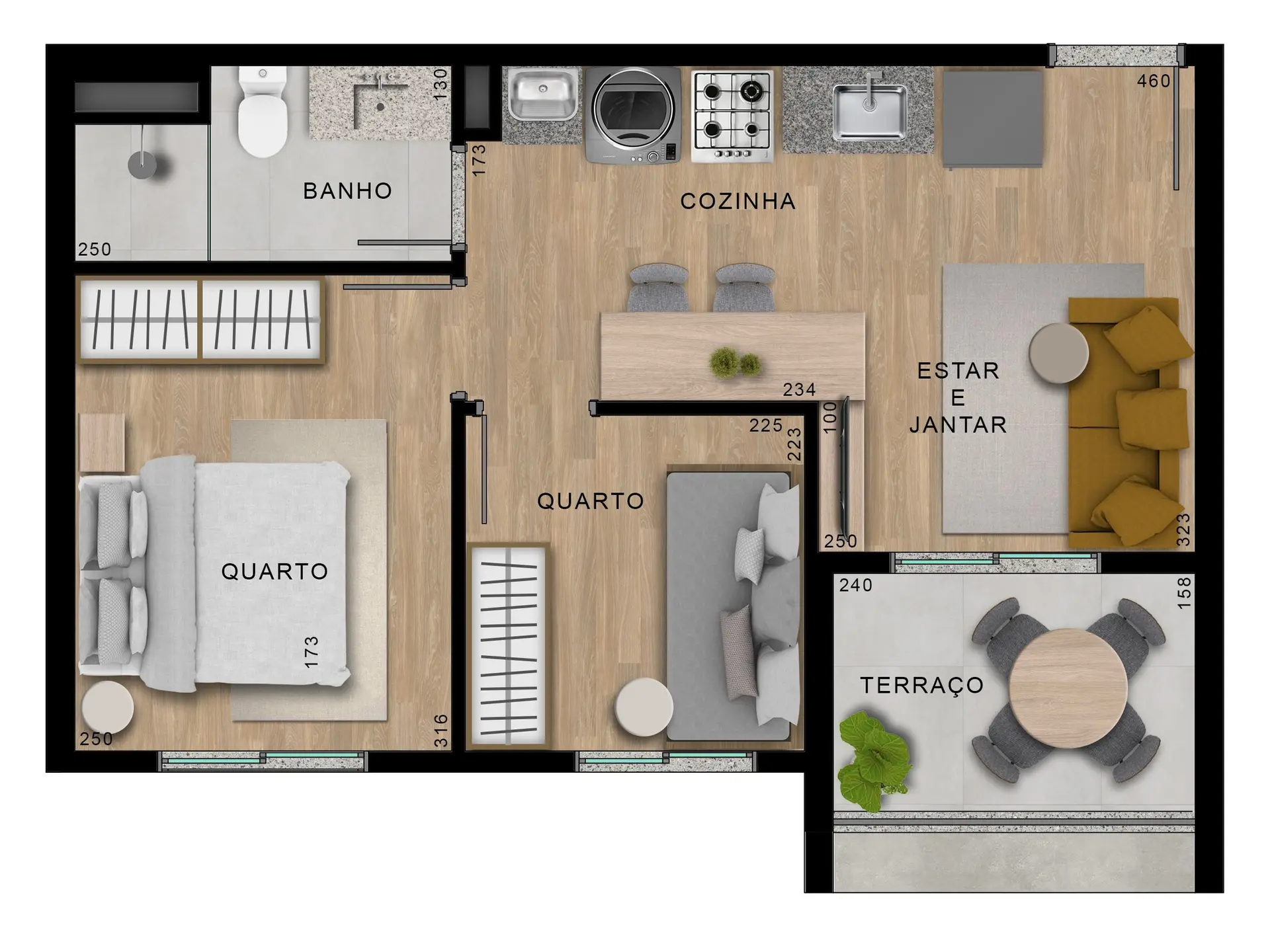 Planta 3 – Up Move Vila Sônia