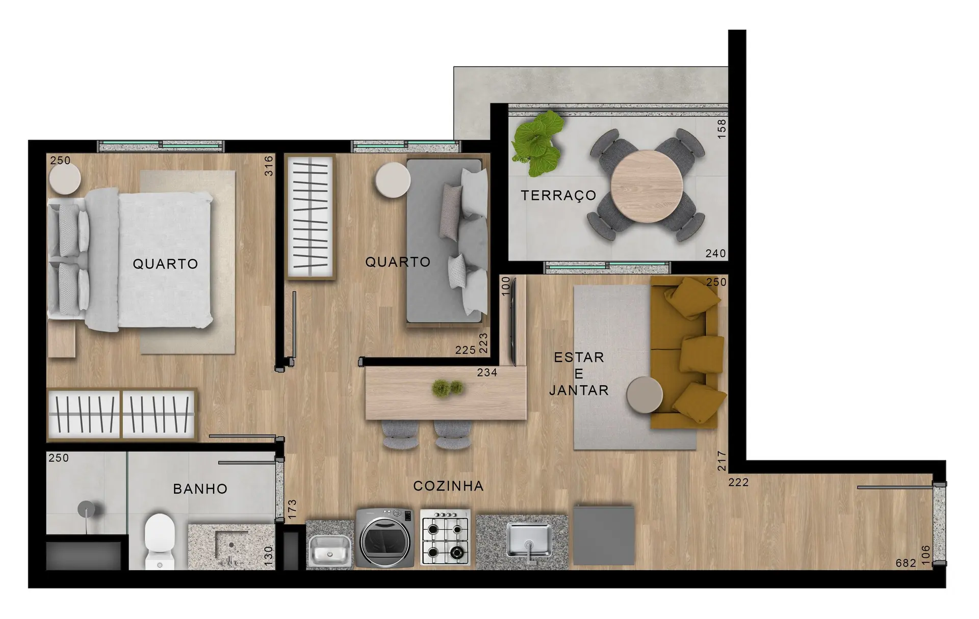 Planta 2 – Up Move Vila Sônia