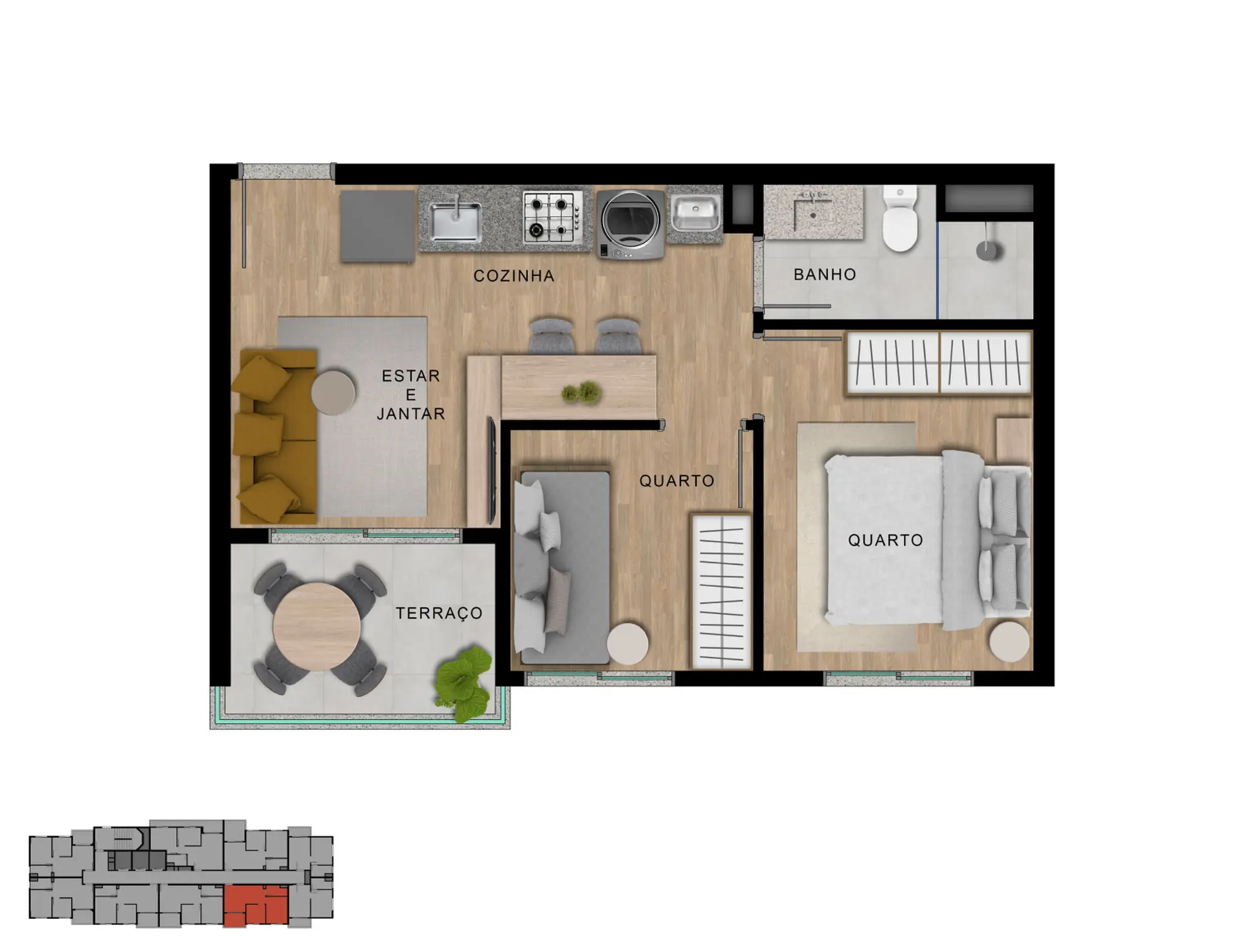 Planta 2 – Up Select Vila Sônia