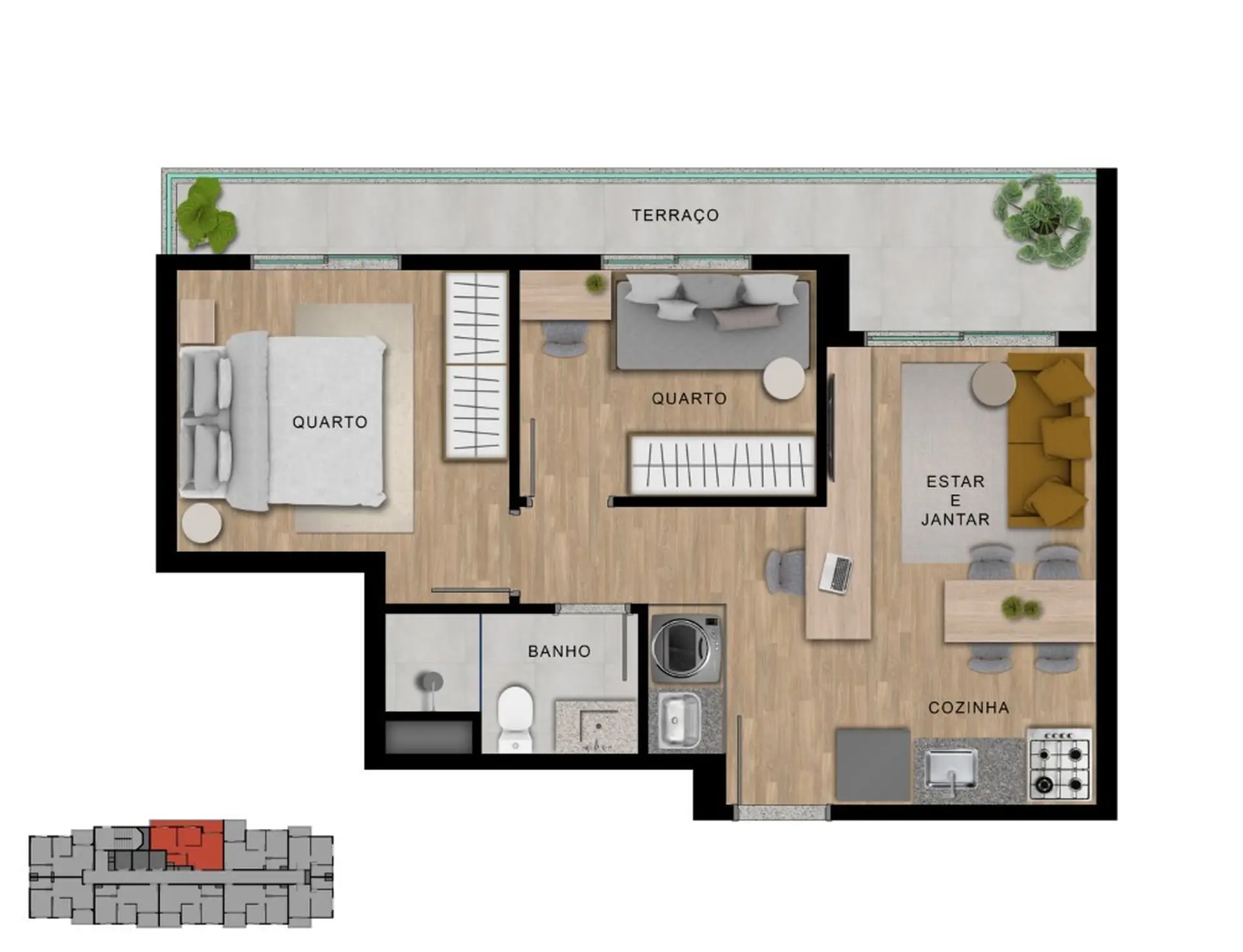 Planta 4 – Up Select Vila Sônia