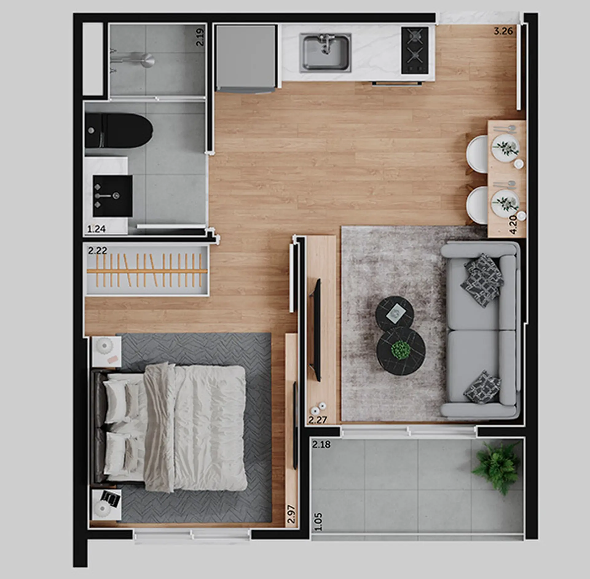 Planta 2 – Up Vila Sônia