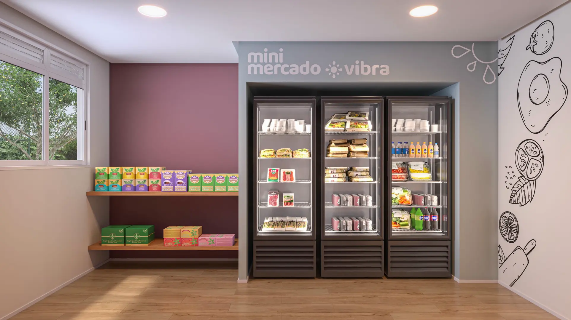 Vibra Estação Vila Sônia — área de lazer 4