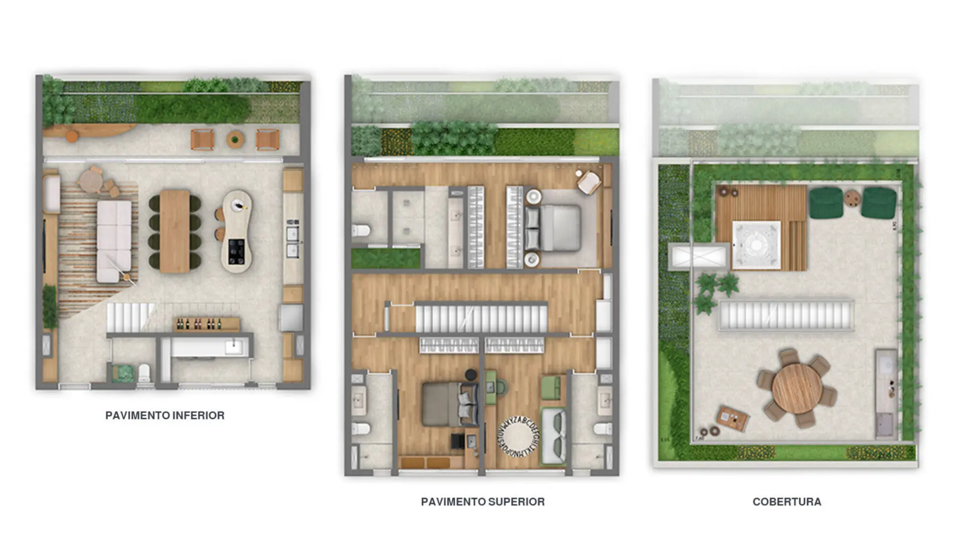 Planta 3 – Villa Arvo