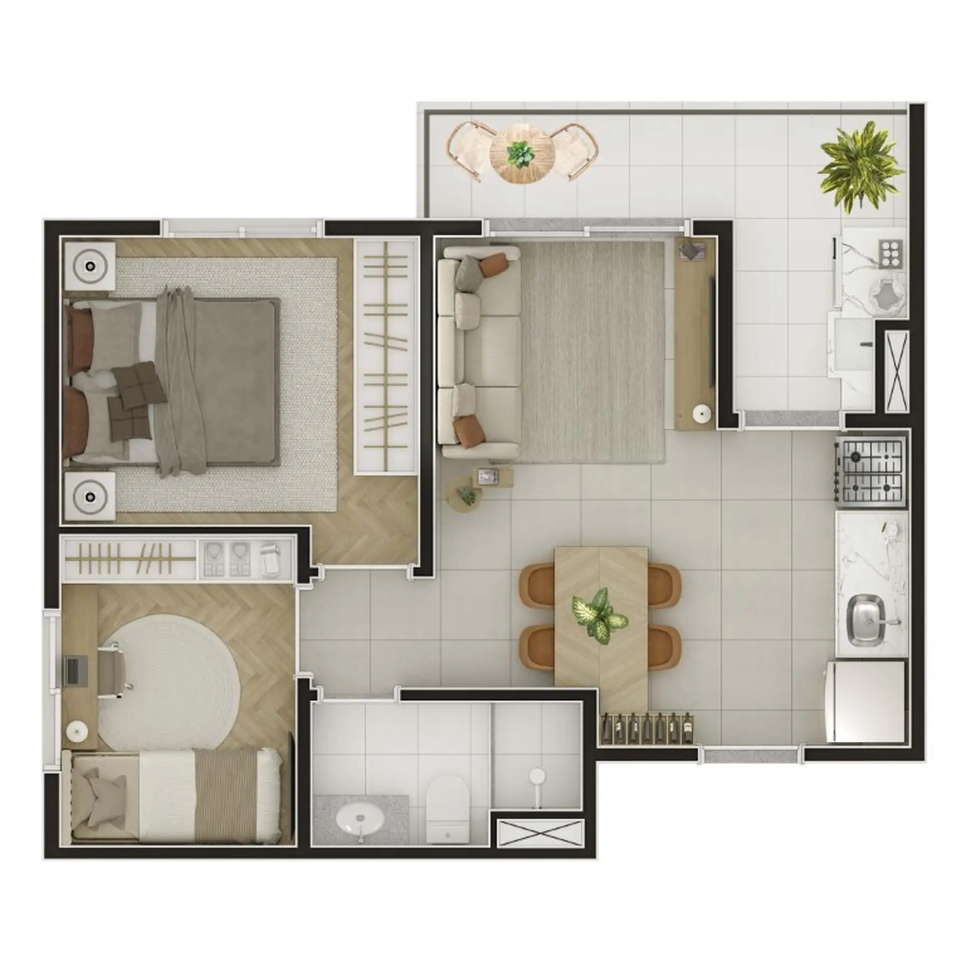Planta 1 – Vitto Santa Cecília