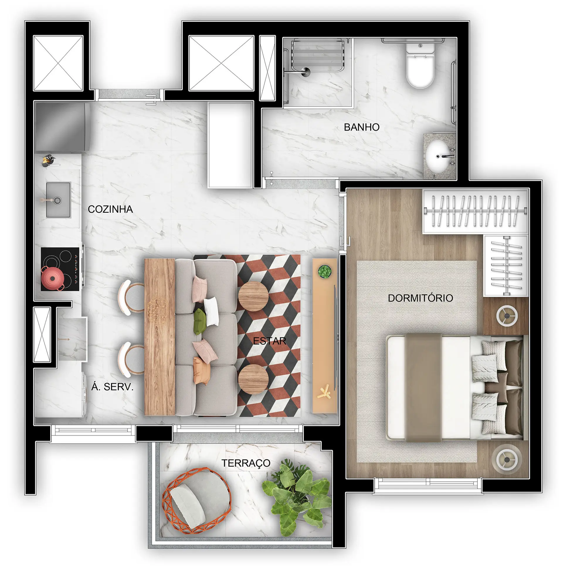 Planta 4 – Viva Benx Star Conceição