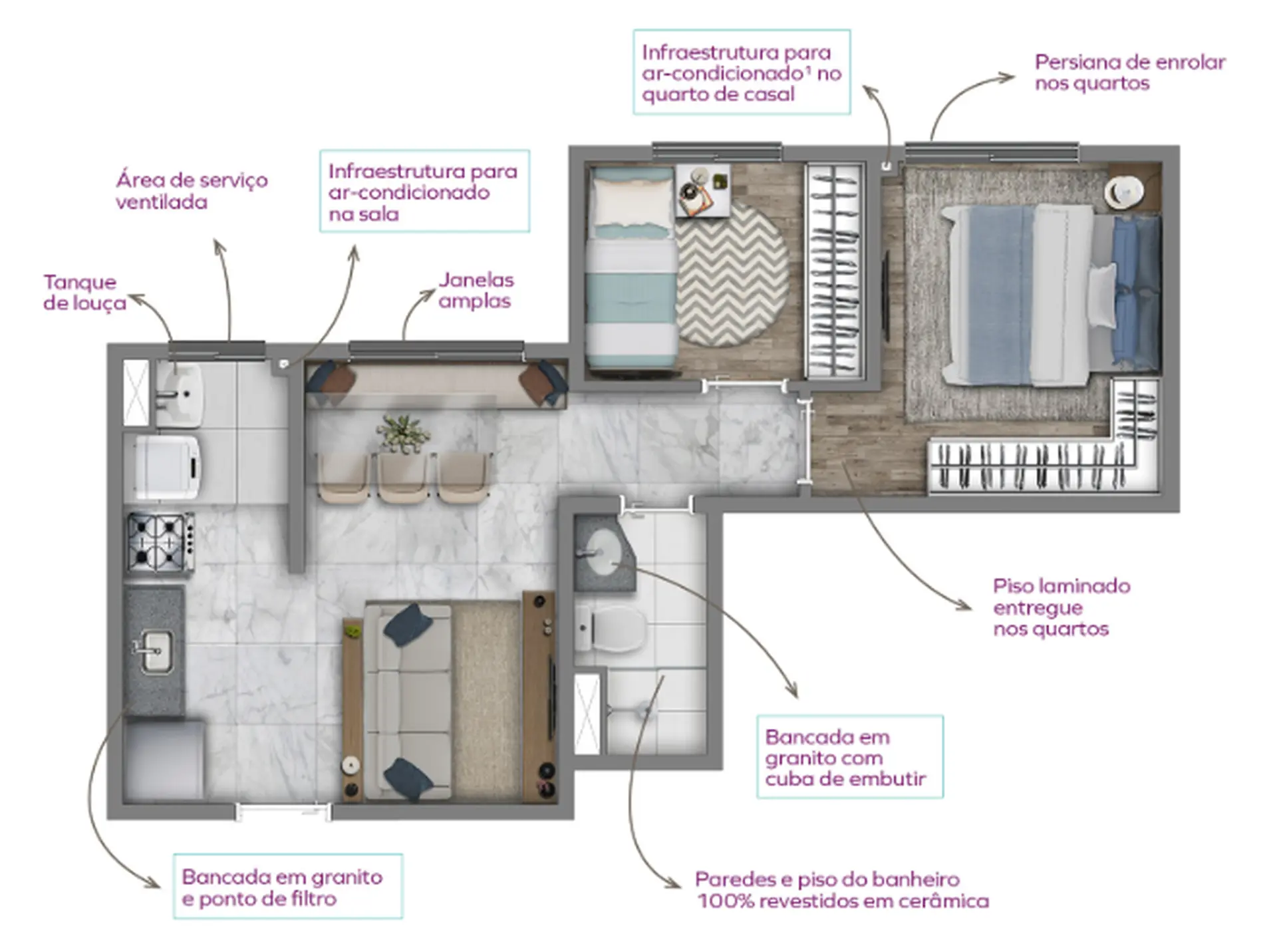 Planta 3 – Vivaz Prime Rio Bonito