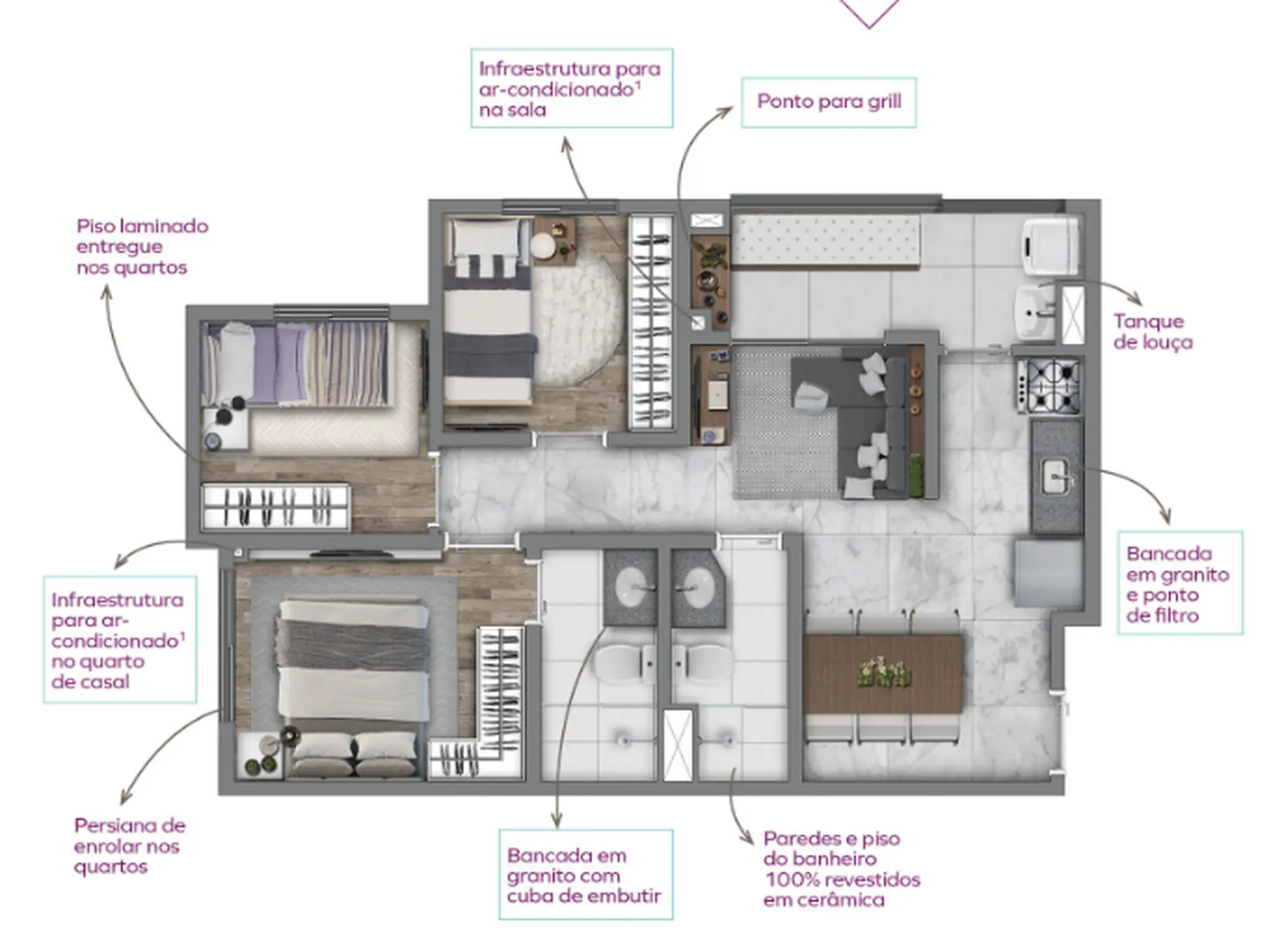 Planta 2 – Vivaz Prime Rio Bonito