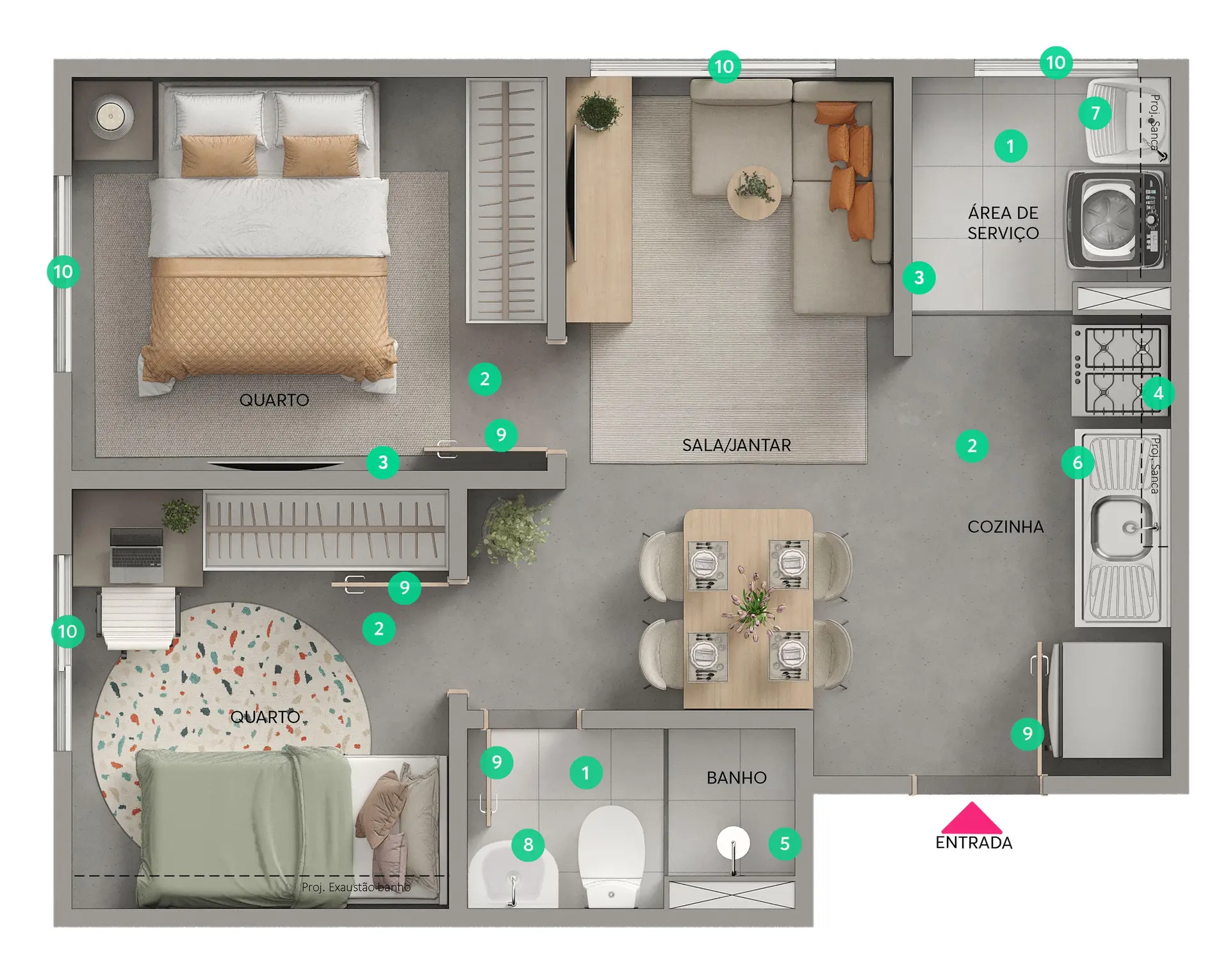 Planta 2 – Vivenza