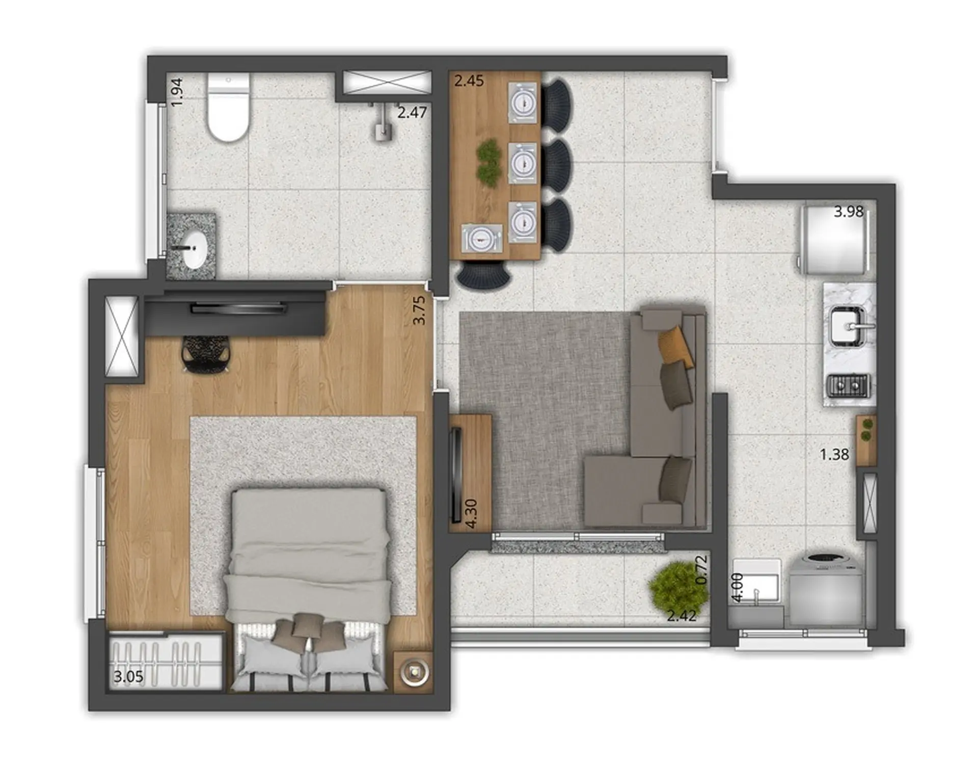 Planta 2 – Welconx Alto de Pinheiros