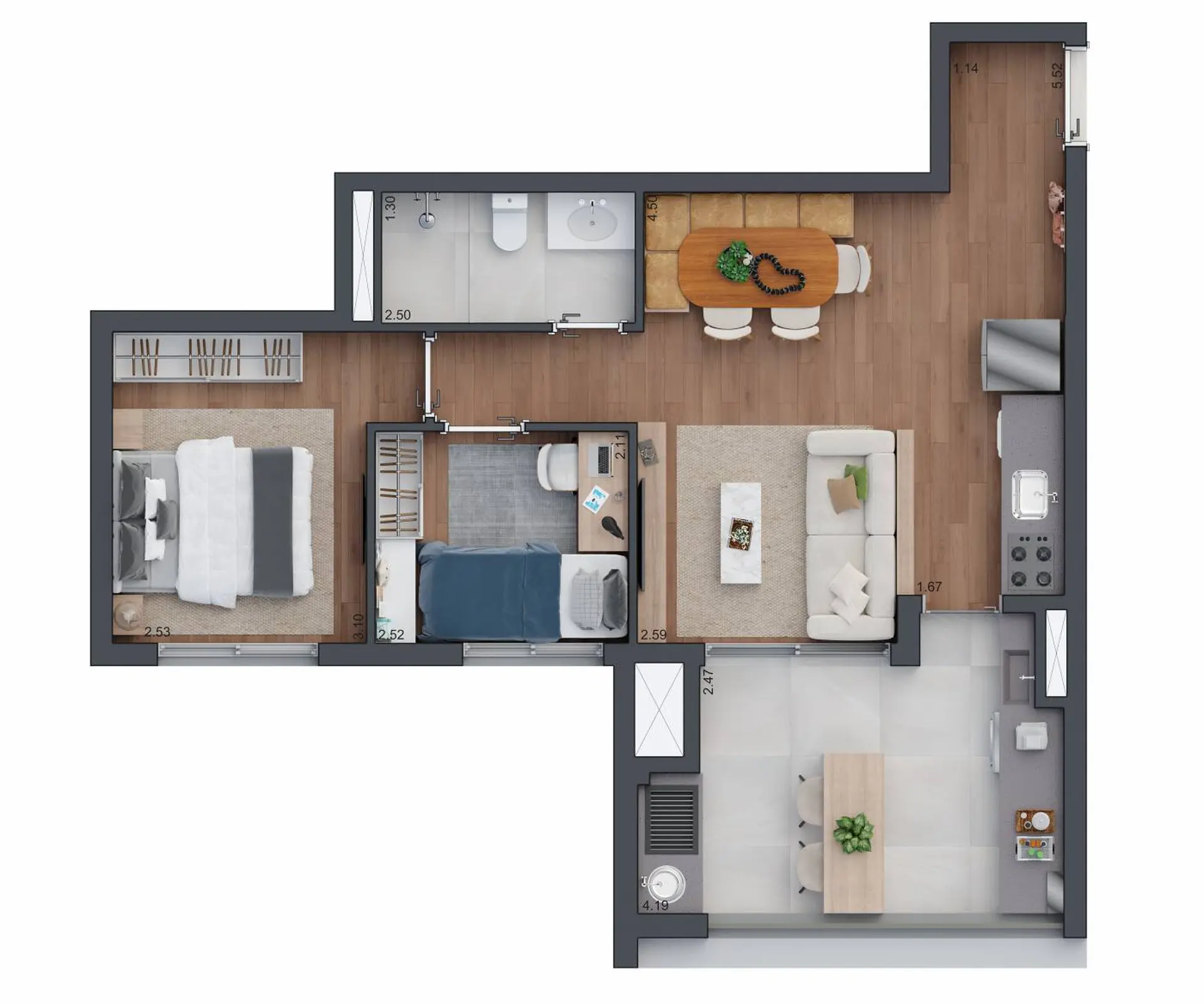 Planta 4 – Zeit Brooklin