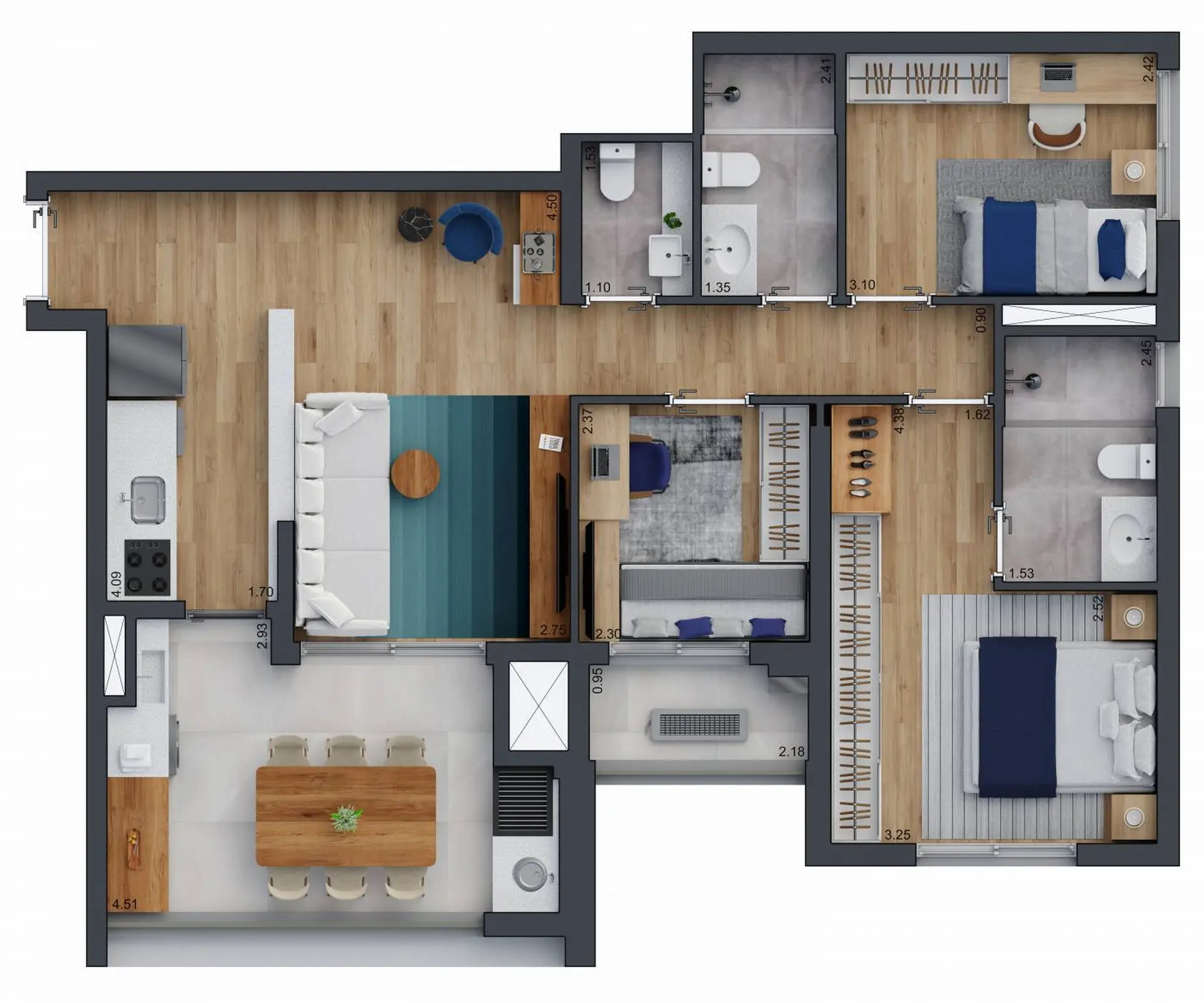 Planta 2 – Zeit Brooklin