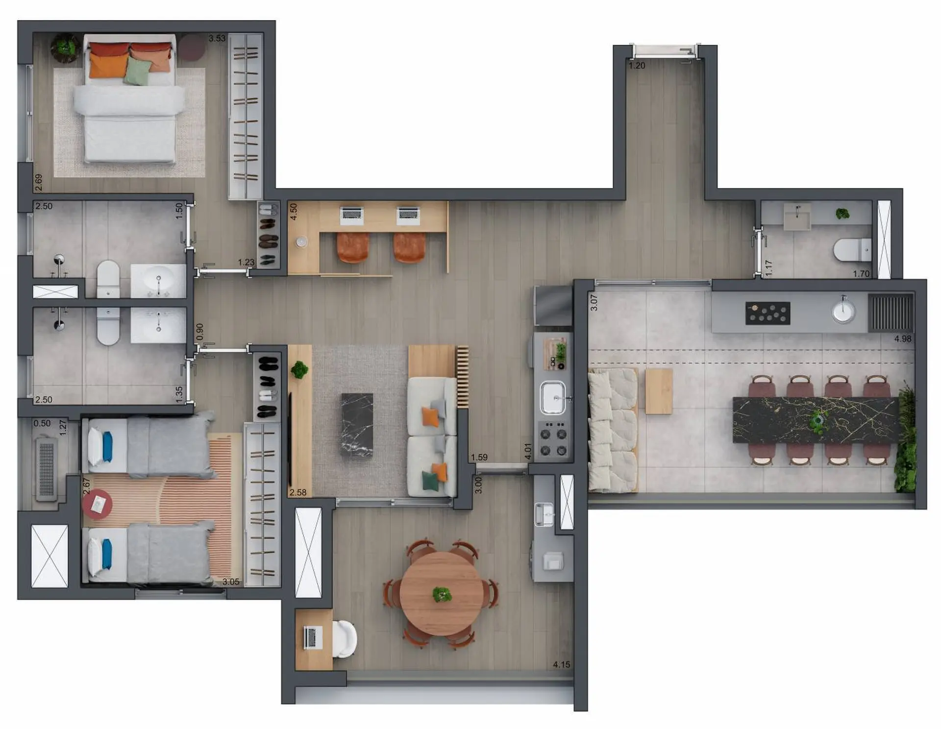 Planta 1 – Zeit Brooklin