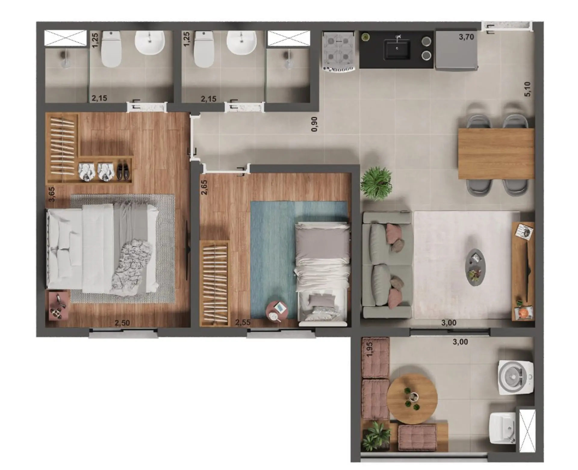 Planta 2 – Albóre Portal do Morumbi