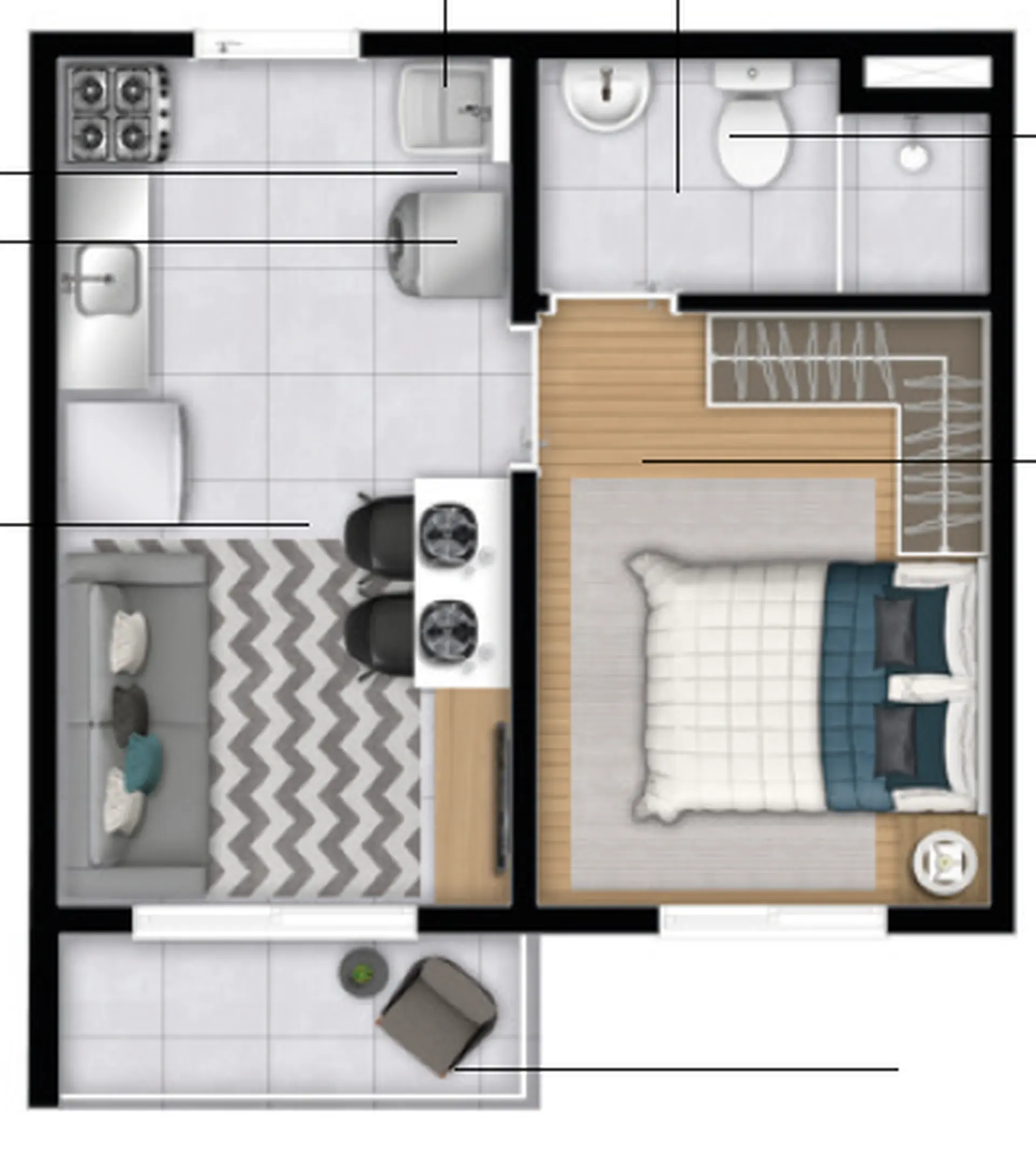 Planta 3 – Centro&Santa Cecília