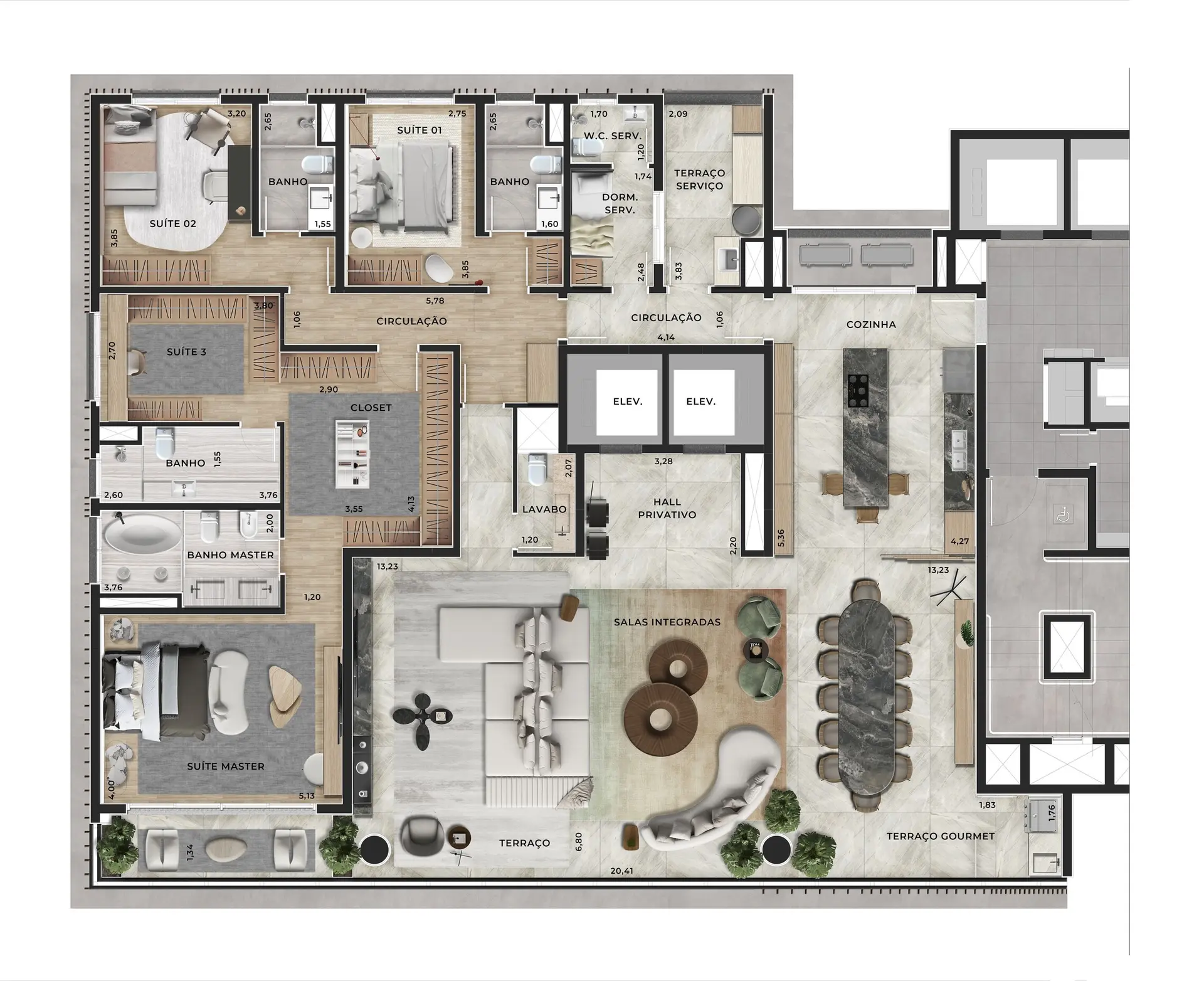 Planta 2 – Copa