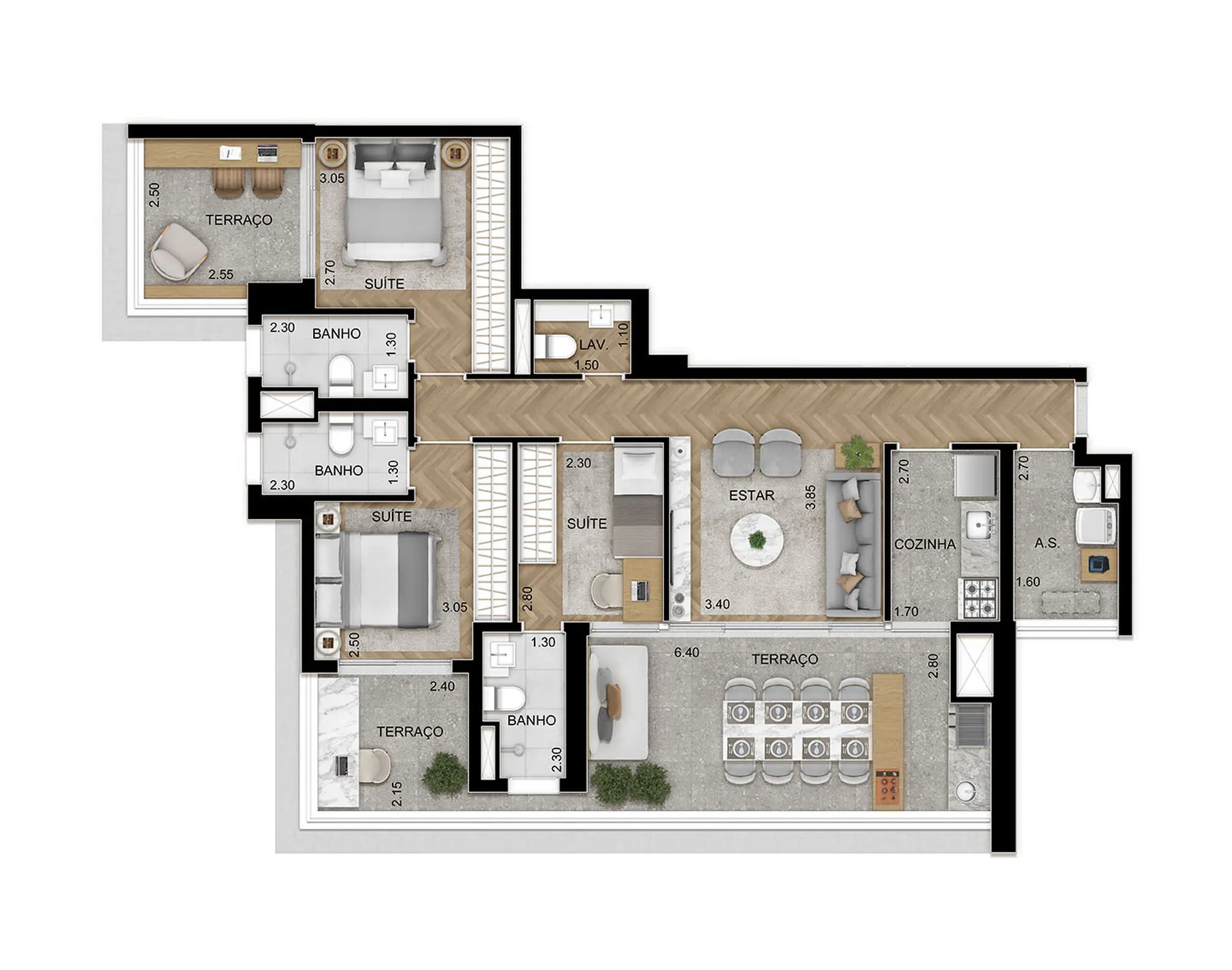 Planta 1 – Épico Klabin