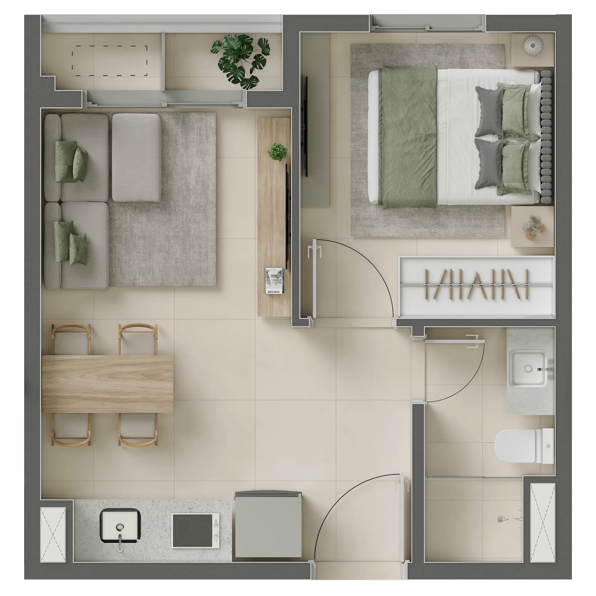 Planta 1 – Eucalys Moema Eucalipto