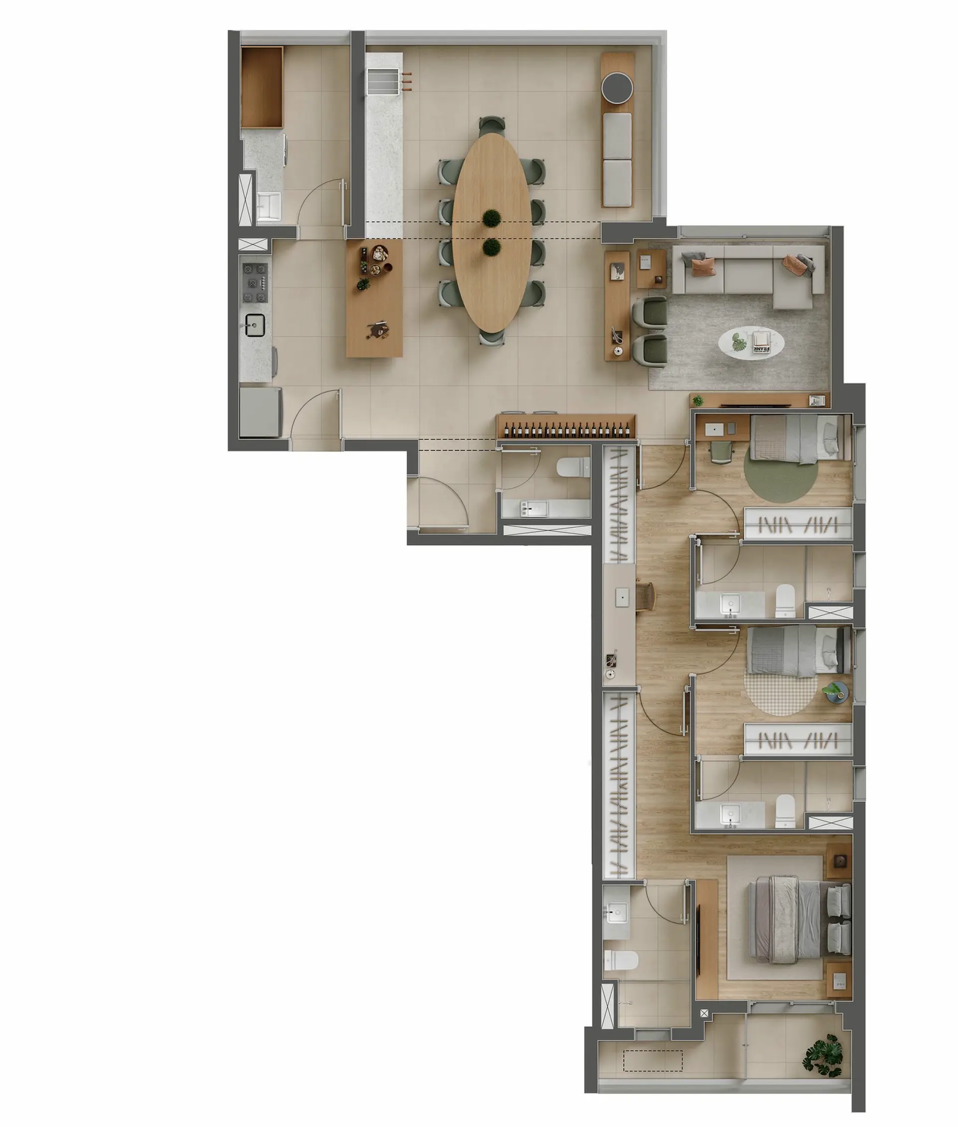 Planta 1 – Eucalys Moema Lírio
