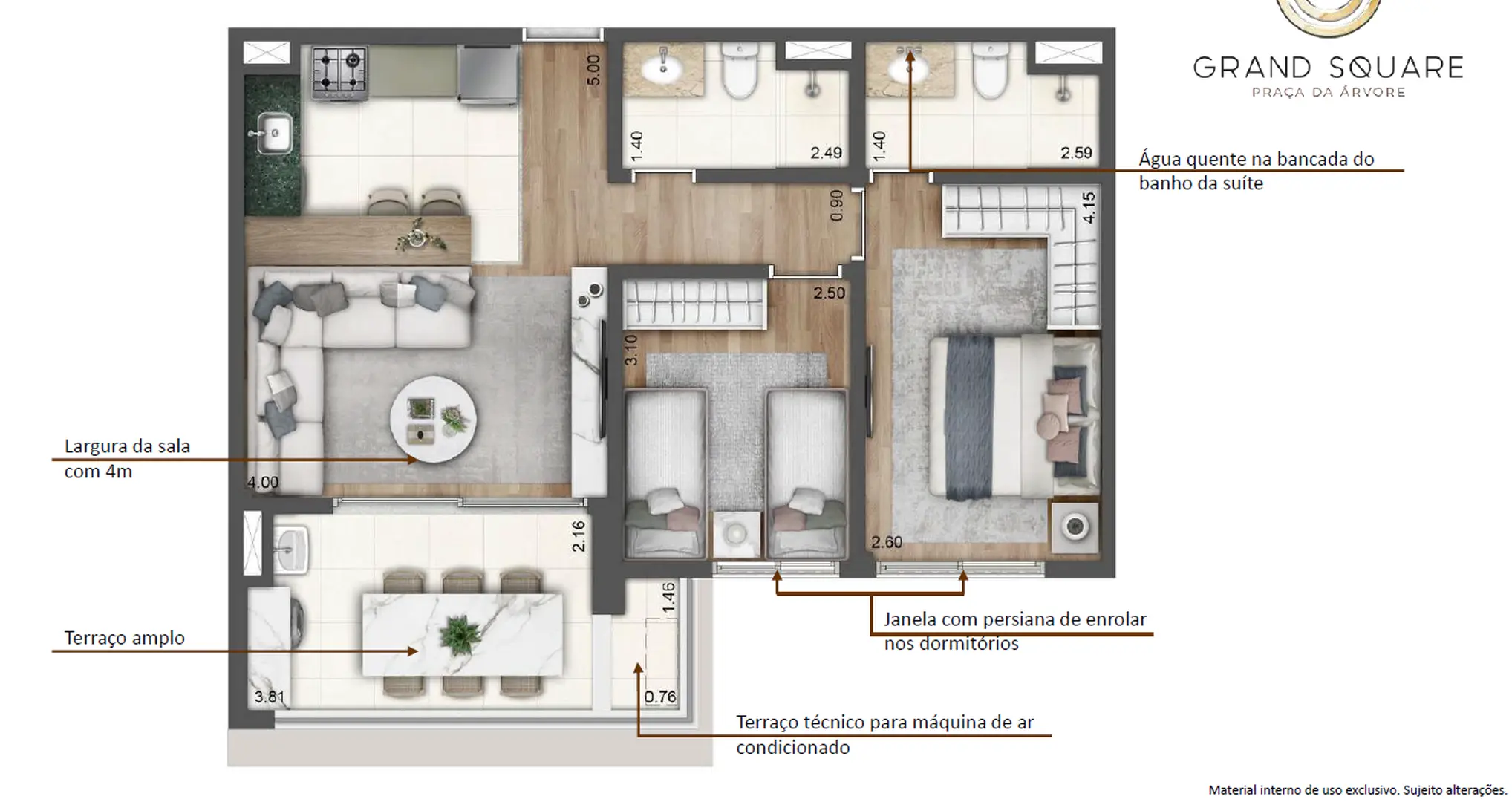 Planta 1 – Grand Square