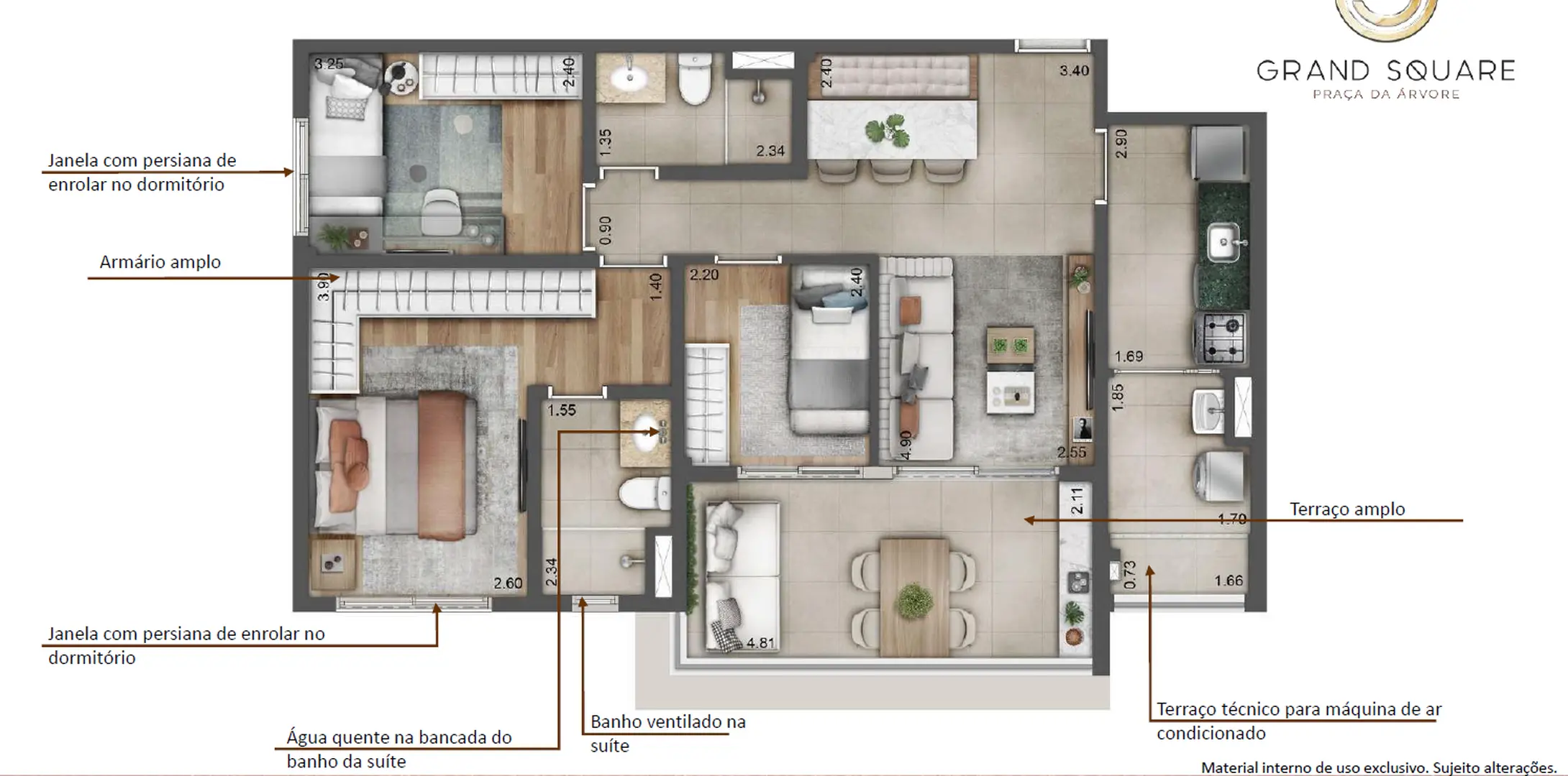 Planta 2 – Grand Square