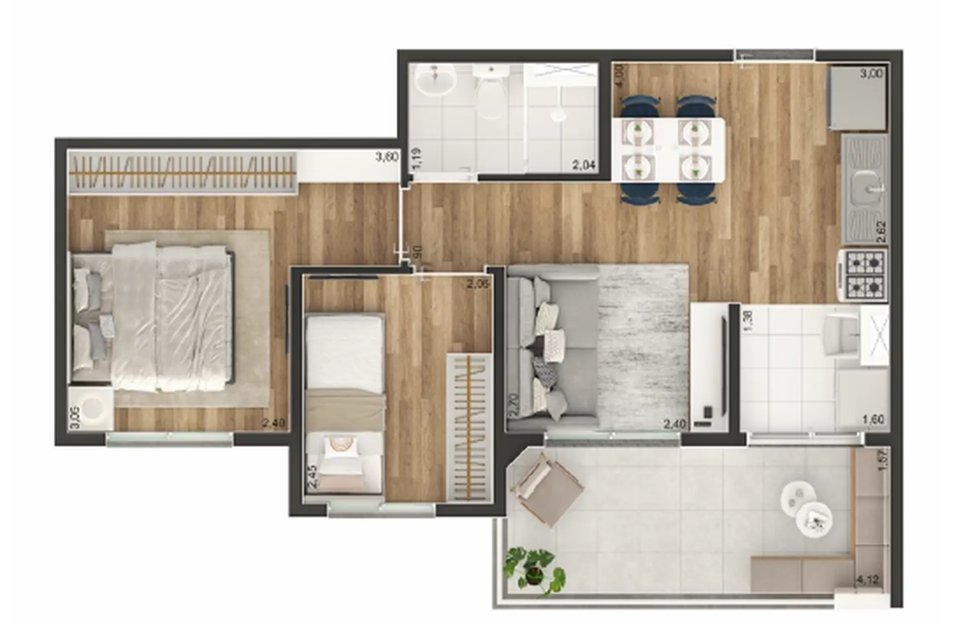 Planta 2 – Green Park Embira