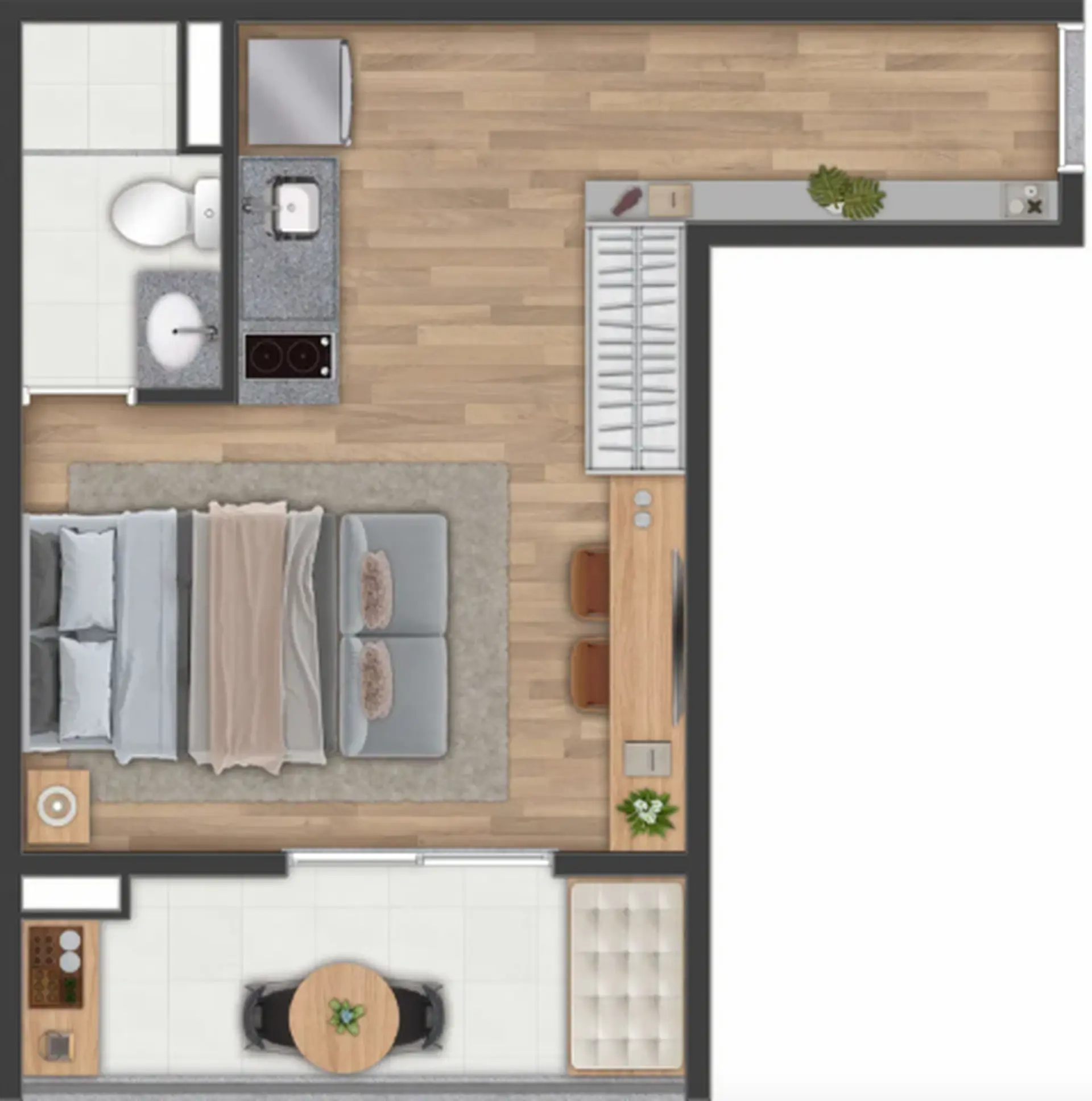 Planta 2 – Hello Higienópolis