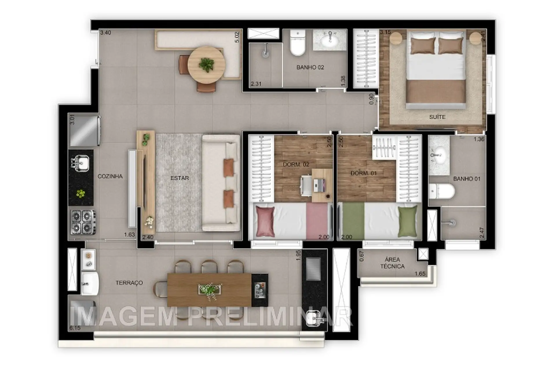 Planta 1 – Inspire Diálogo Home Resort