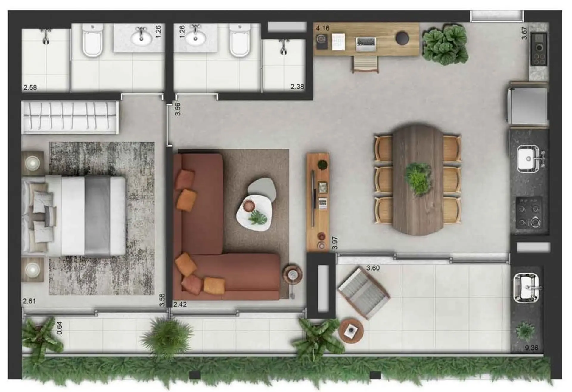 Planta 4 – Invert Campo Belo