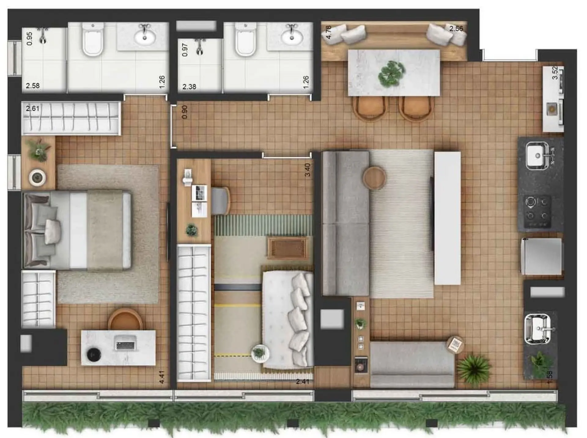 Planta 3 – Invert Campo Belo