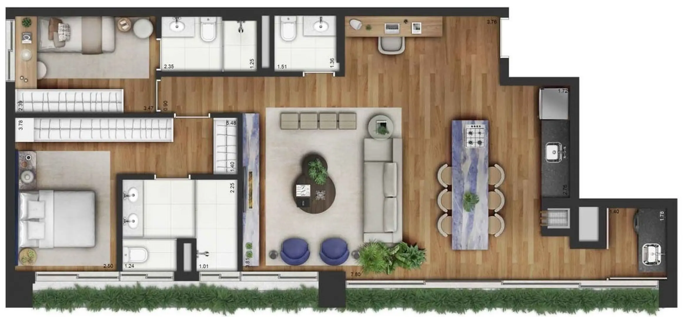 Planta 2 – Invert Campo Belo