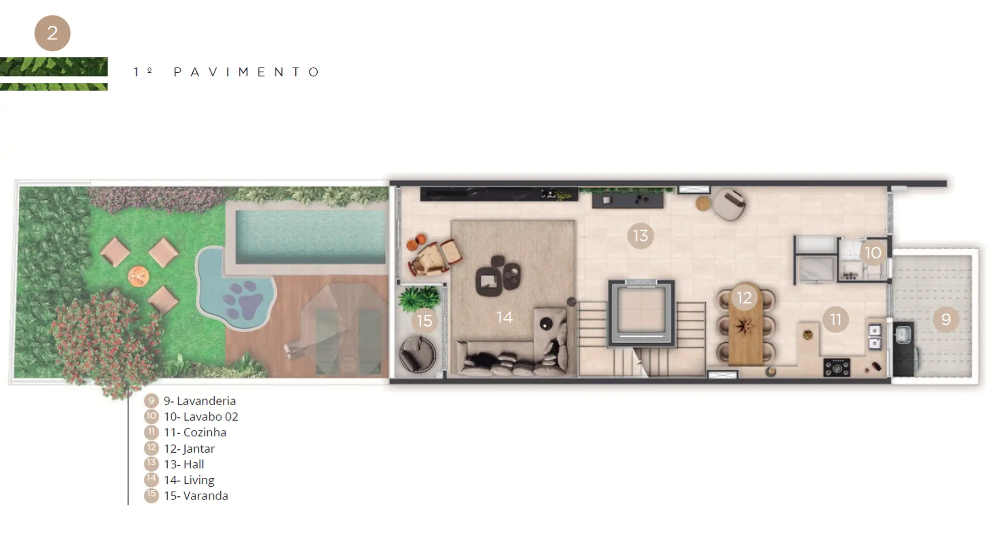Planta 2 – Jardins da Fazenda