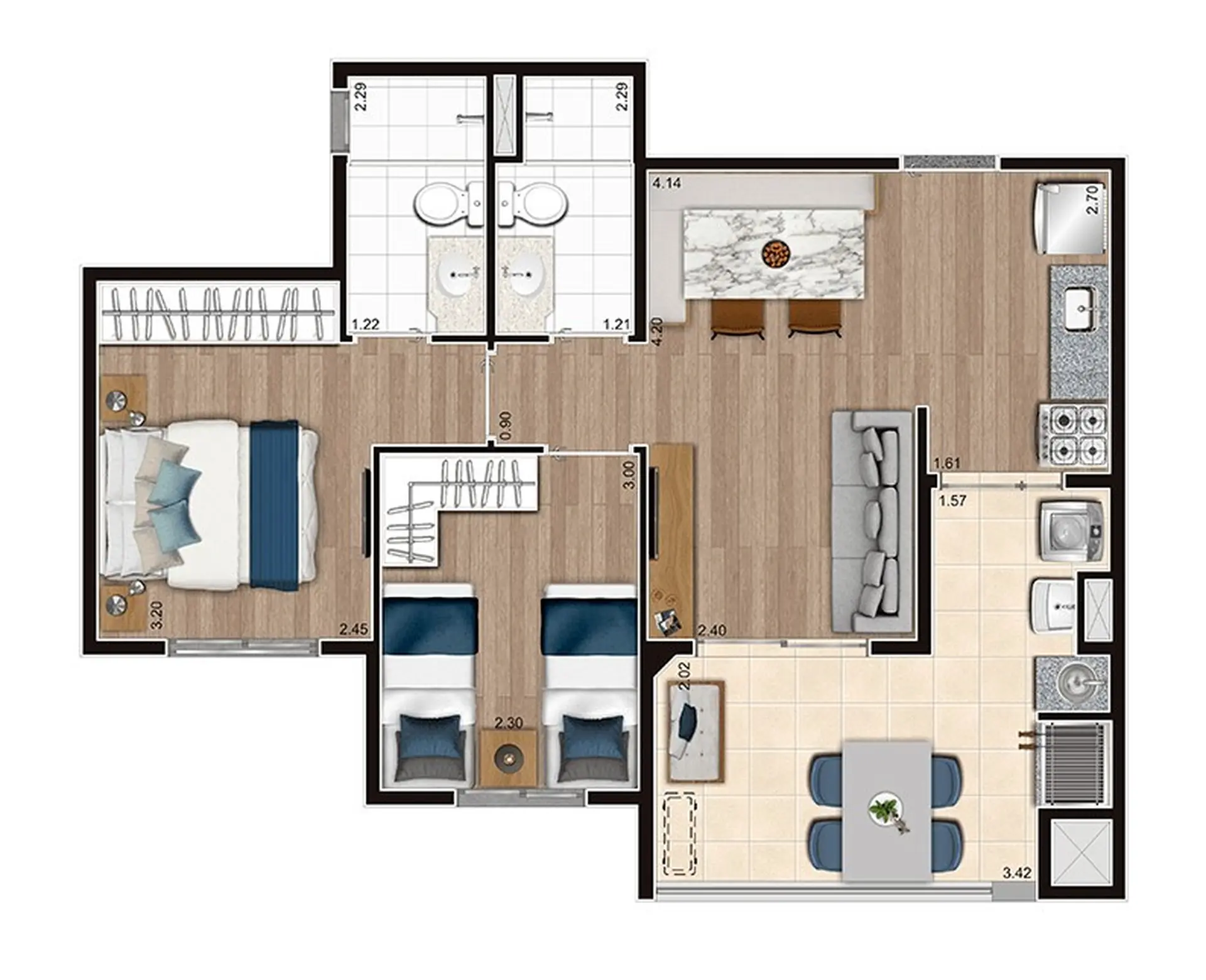Planta 2 – Like Casa Verde