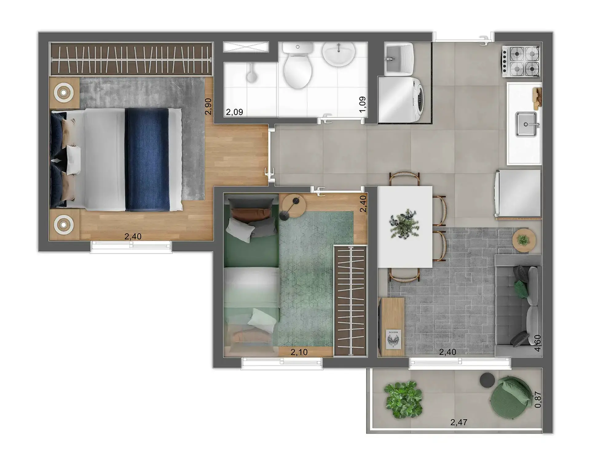 Planta 3 – Mundo Park Aurora