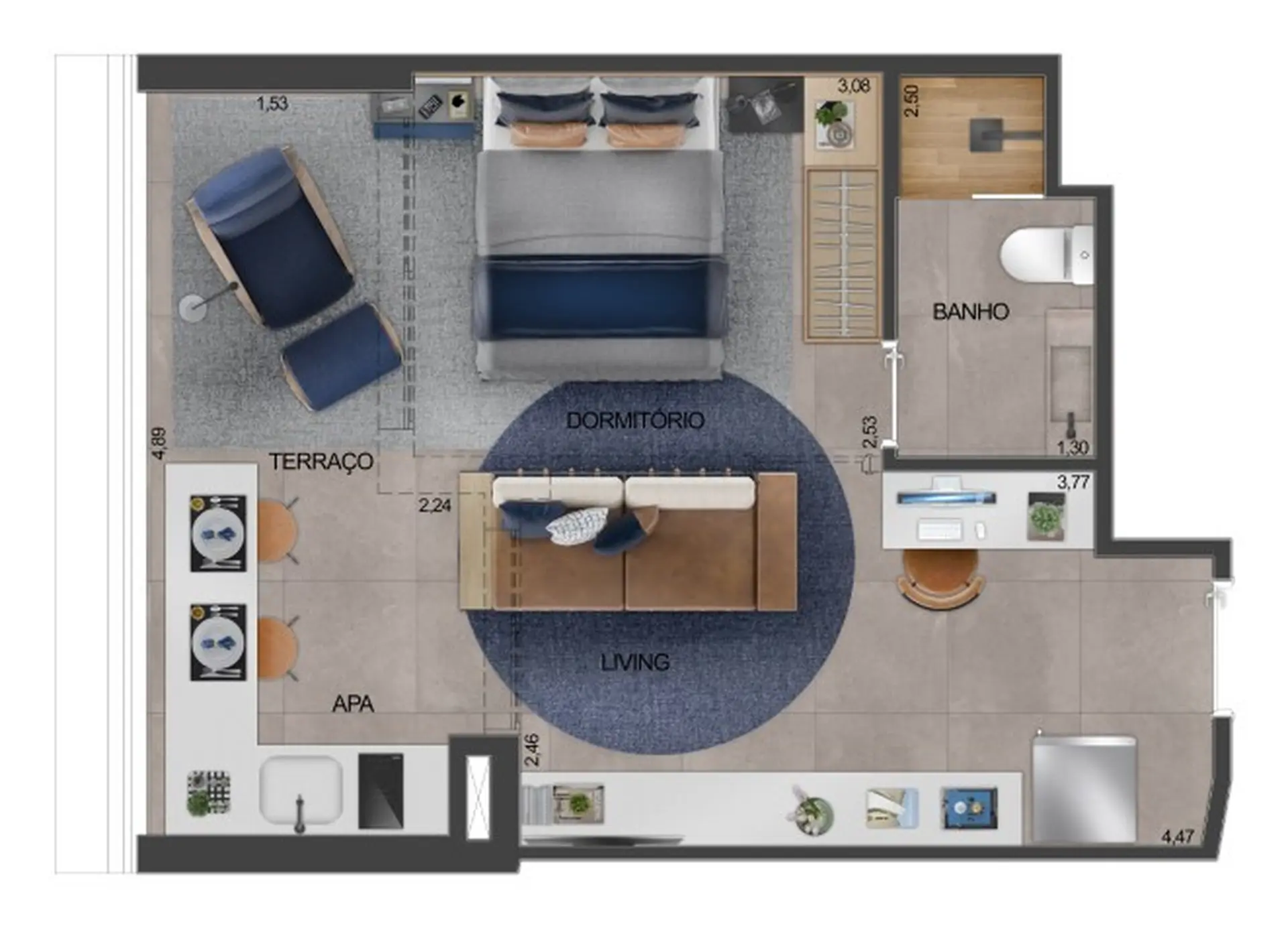 Planta 1 – Now Butantã