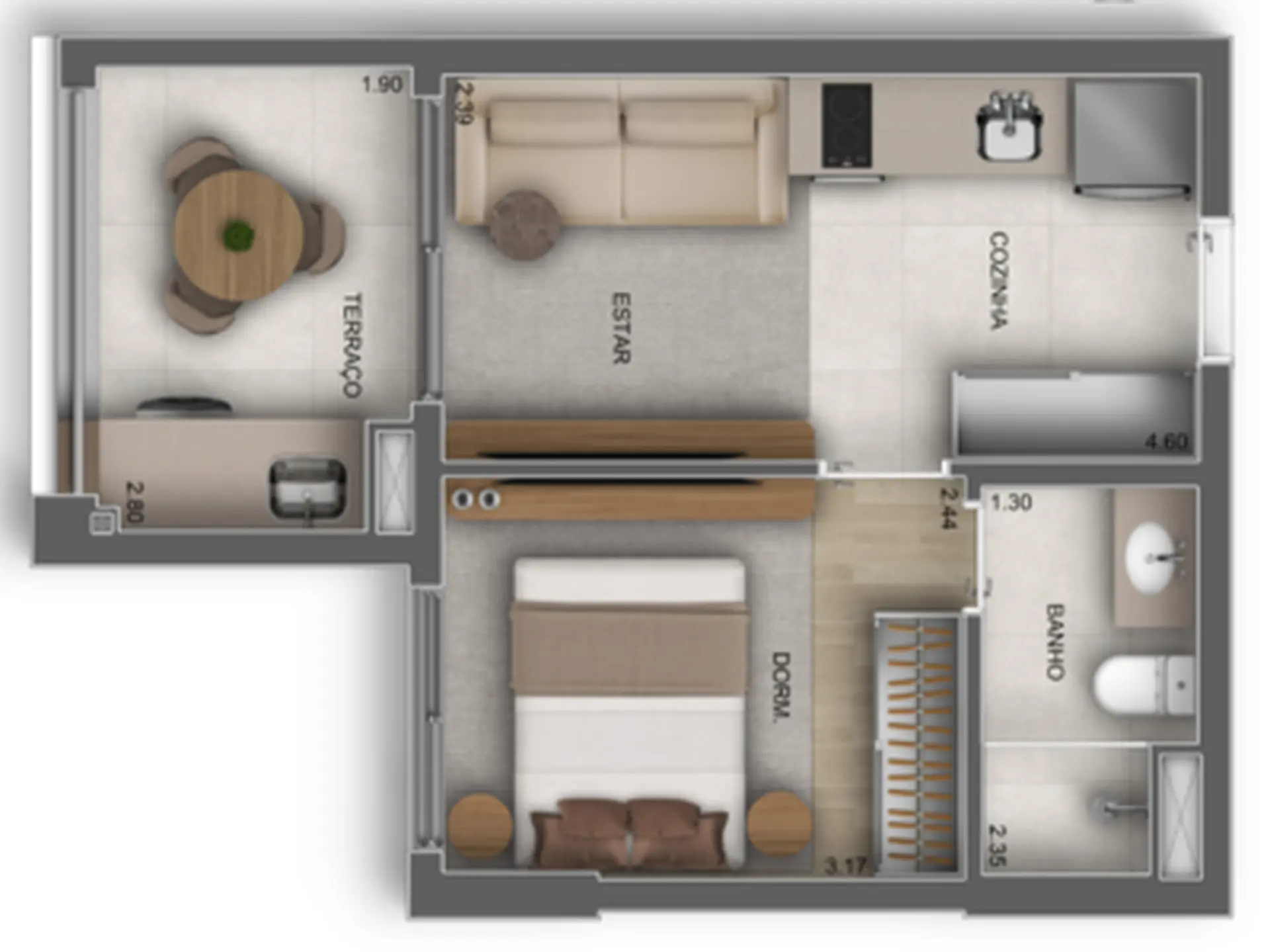 Planta 3 – Oásis Santa Cruz by Diálogo