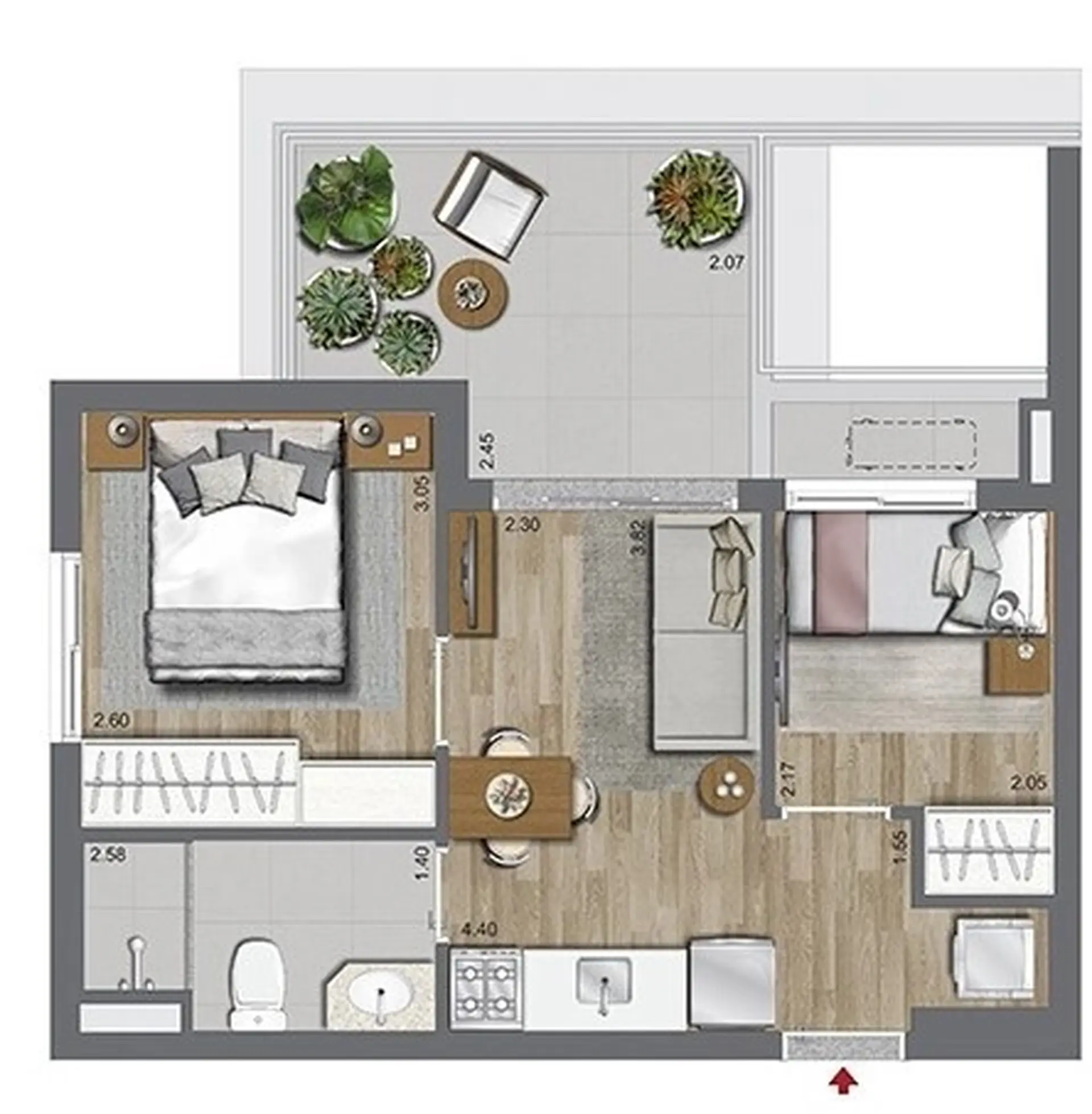 Planta 2 – Oriz by Plano&Plano
