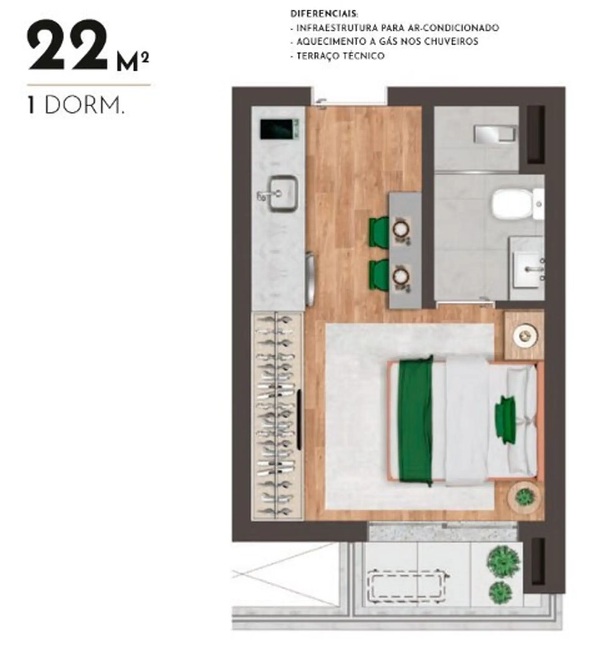 Planta 1 – Place Klabin Vie