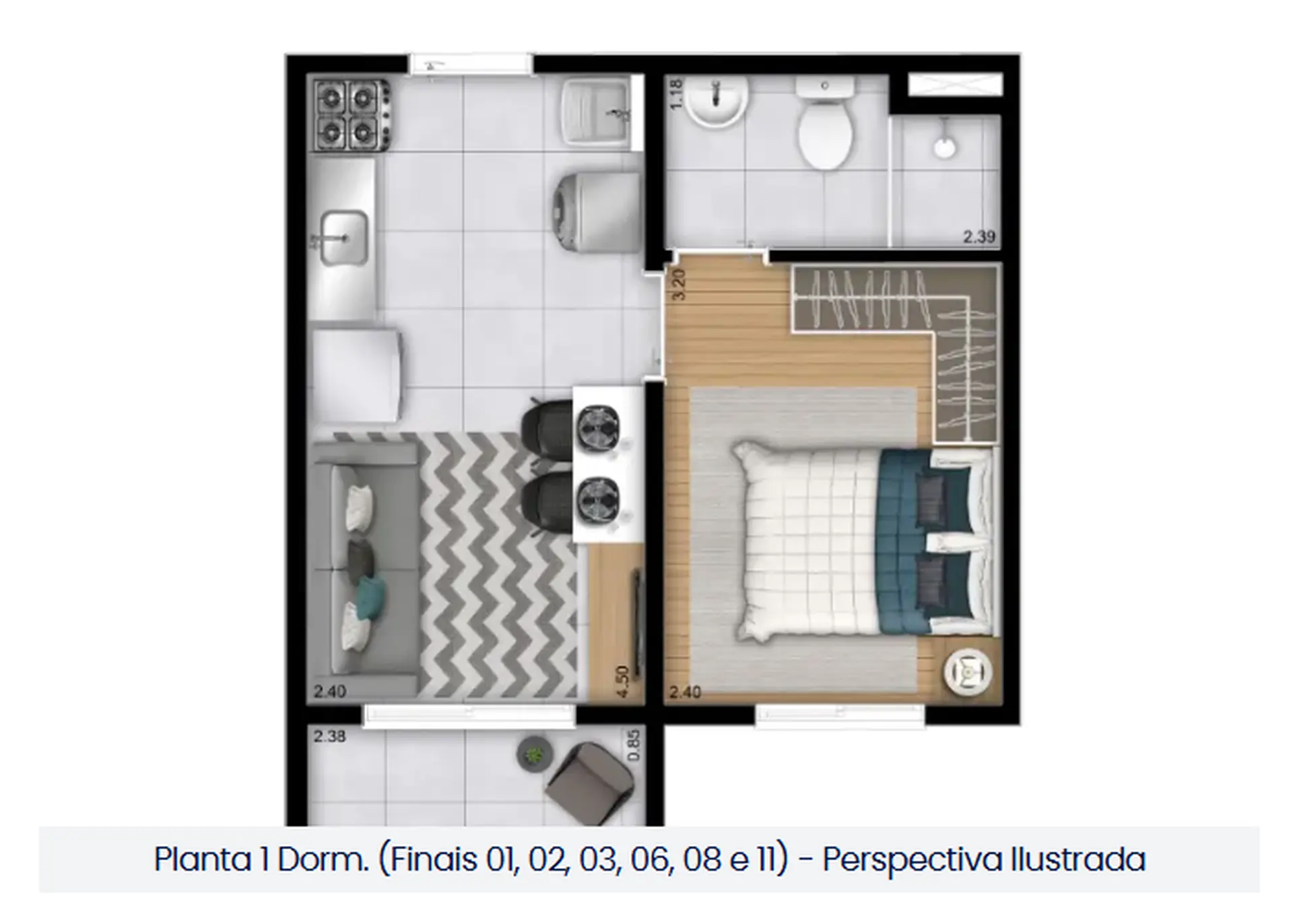 Planta 1 – Plano&Vila Cambuci Ingá