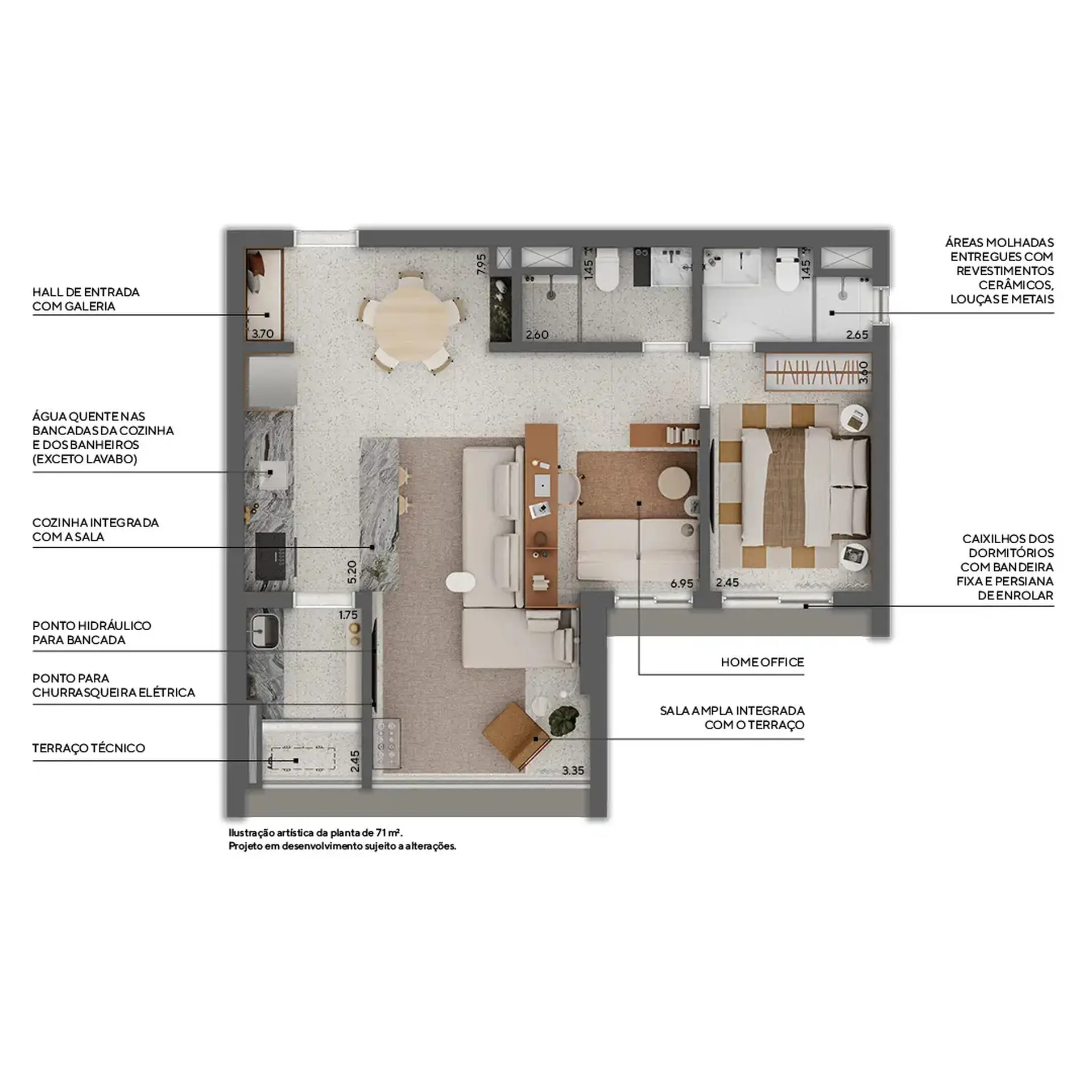 Planta 1 – Praça Higienópolis Itambé